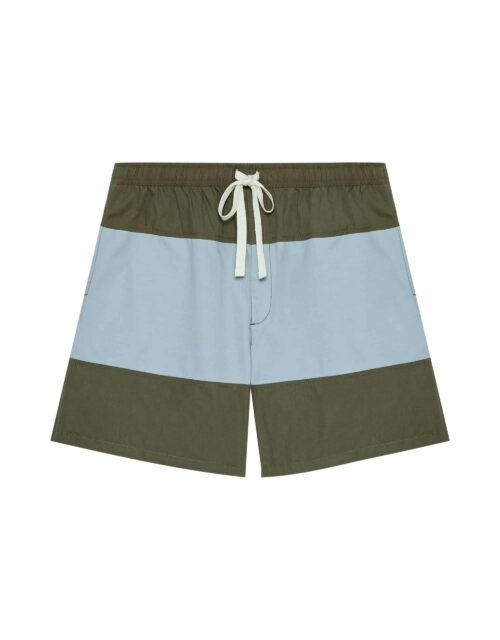 Block Stripe Shorts