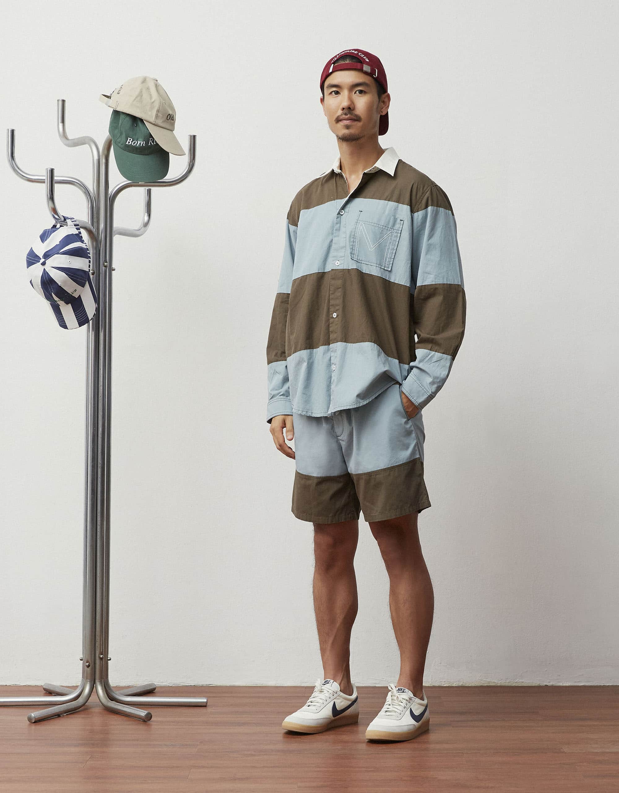 Block Stripe Shorts - Image 2