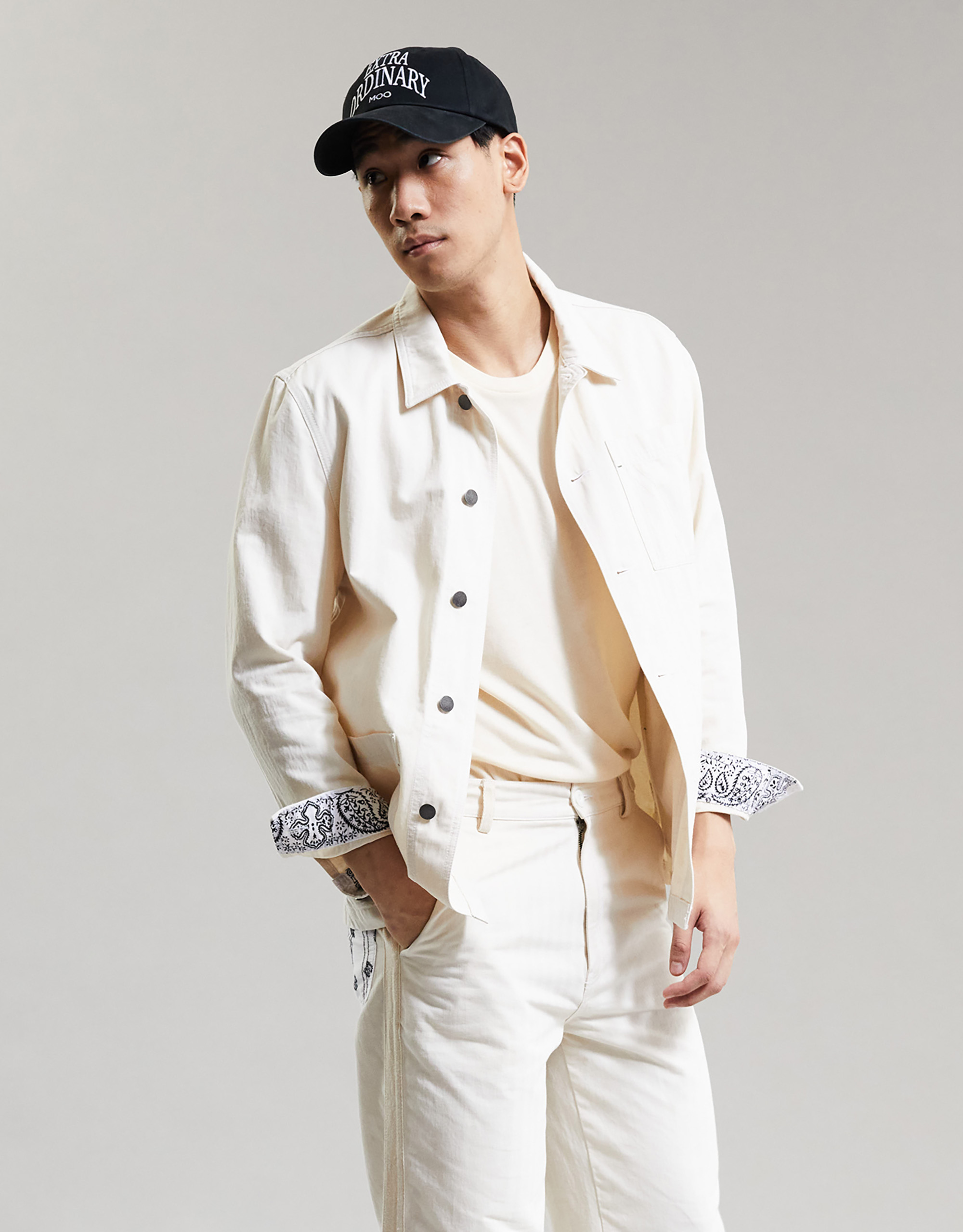 MOO Garment Washed Jacket - Image 4