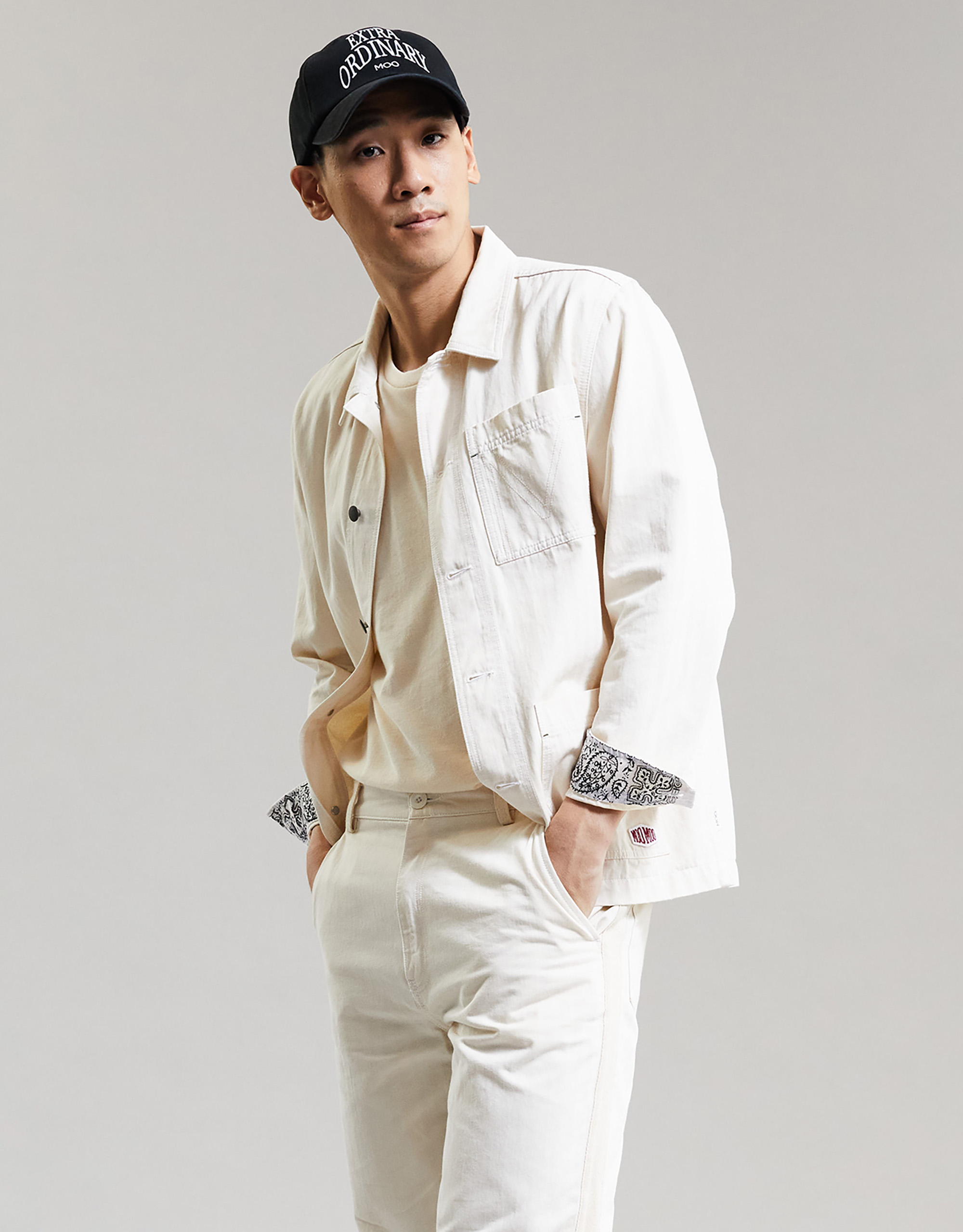 MOO Garment Washed Jacket - Image 3