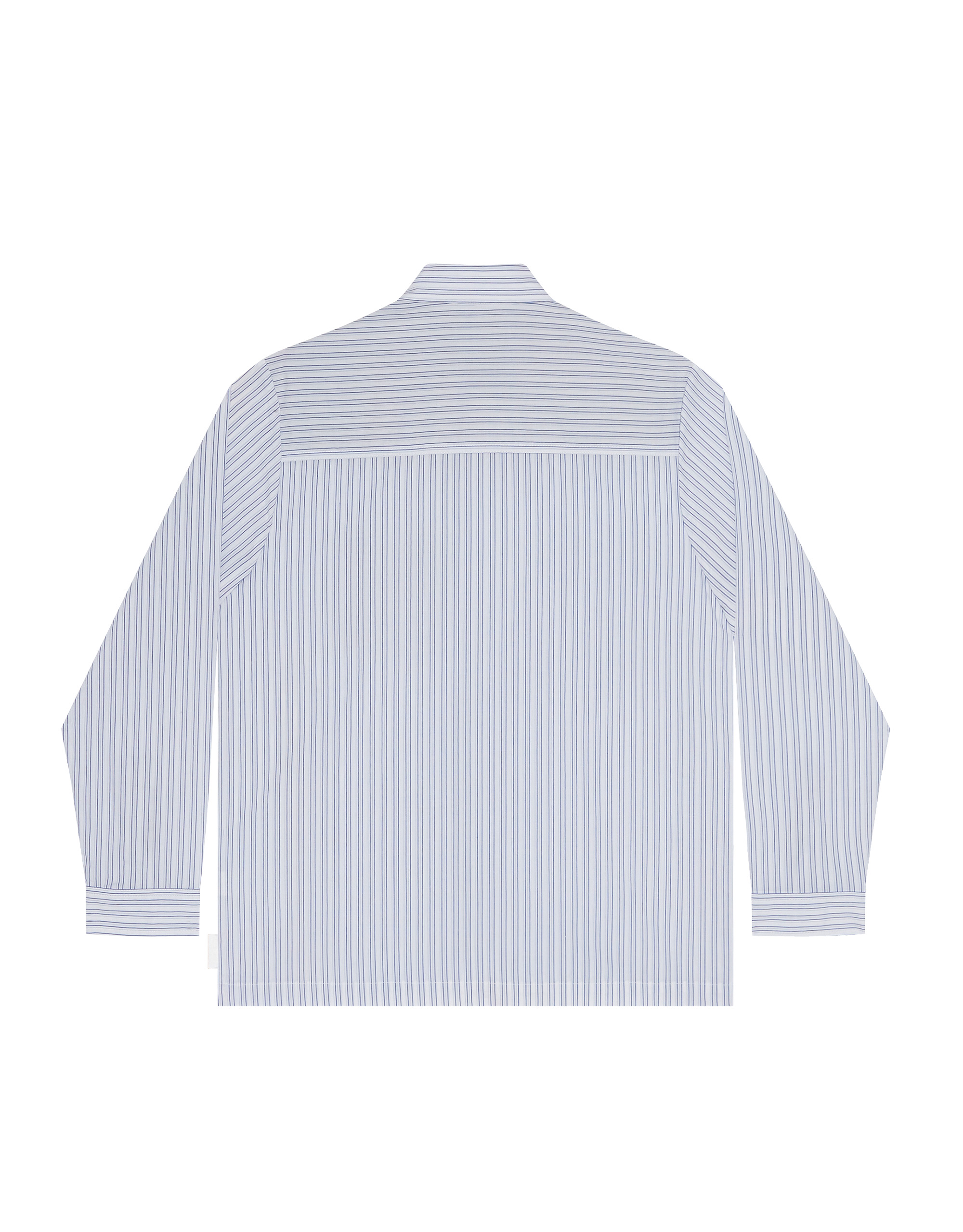 Casual blue camo M striped shirt - Image 6