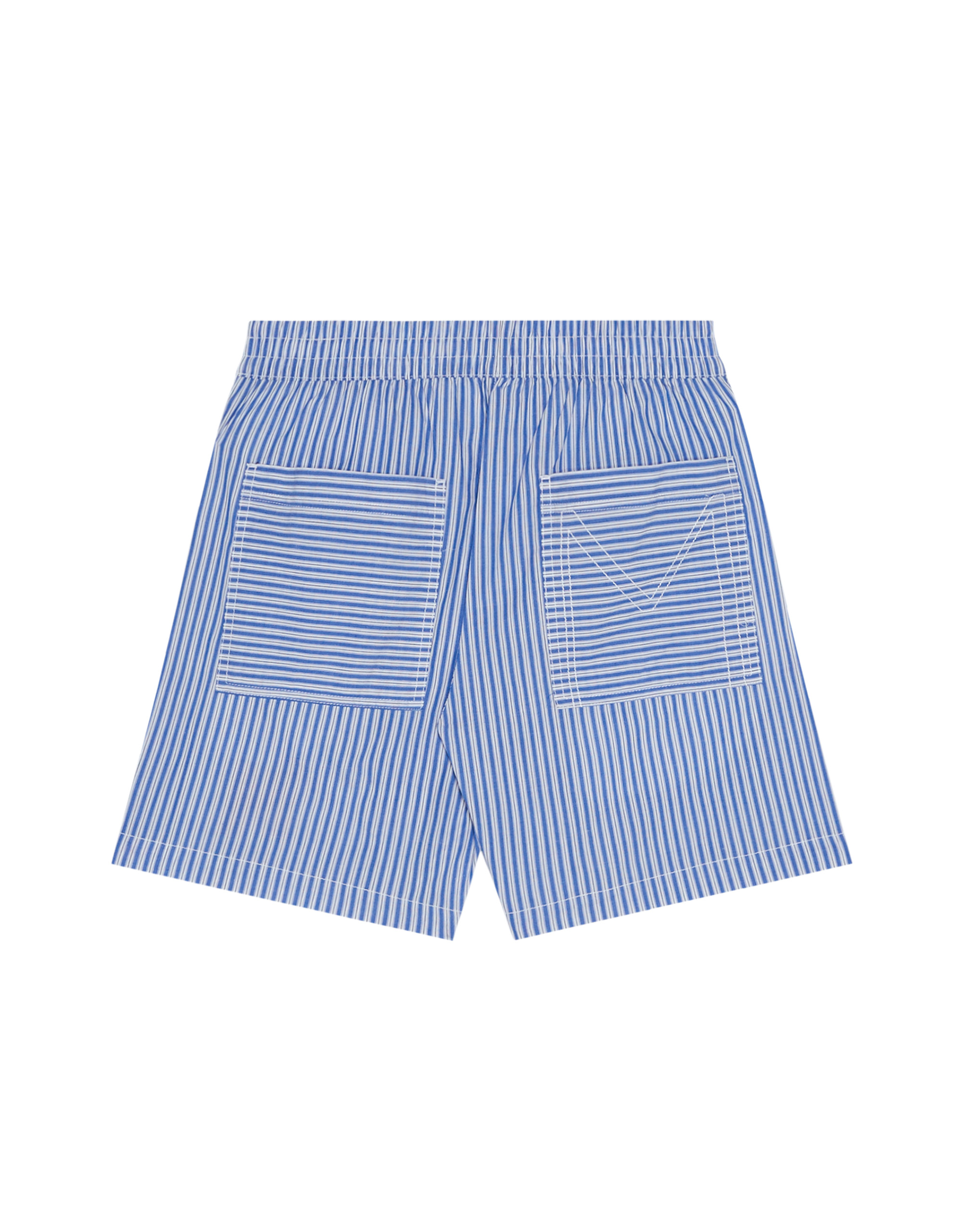 Casual blue M striped shorts - Image 7