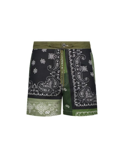 Paisley-print shorts