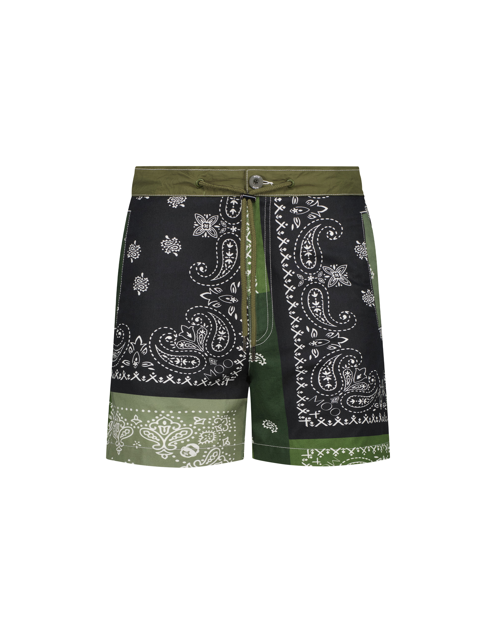 Paisley-print shorts