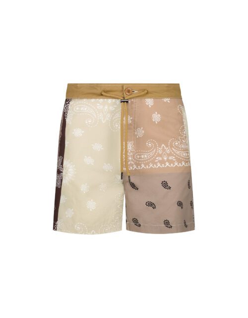 Paisley-print shorts