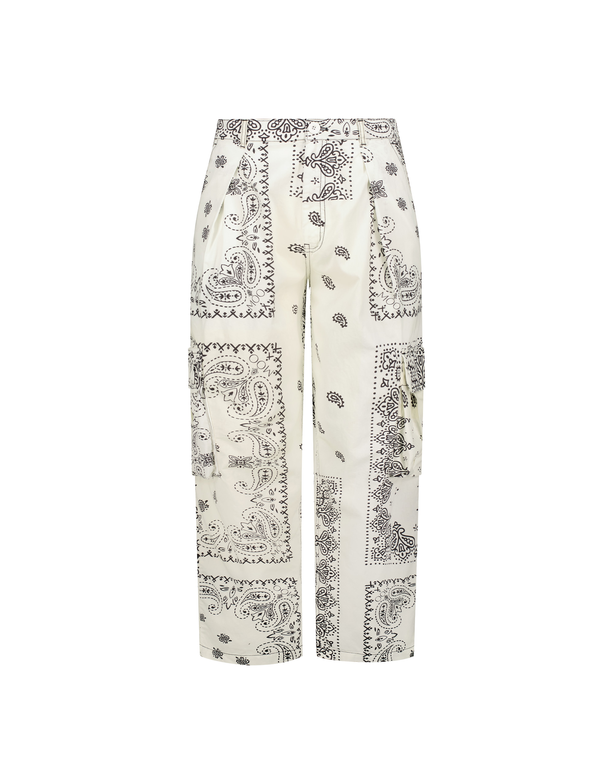 Paisley cargo pants