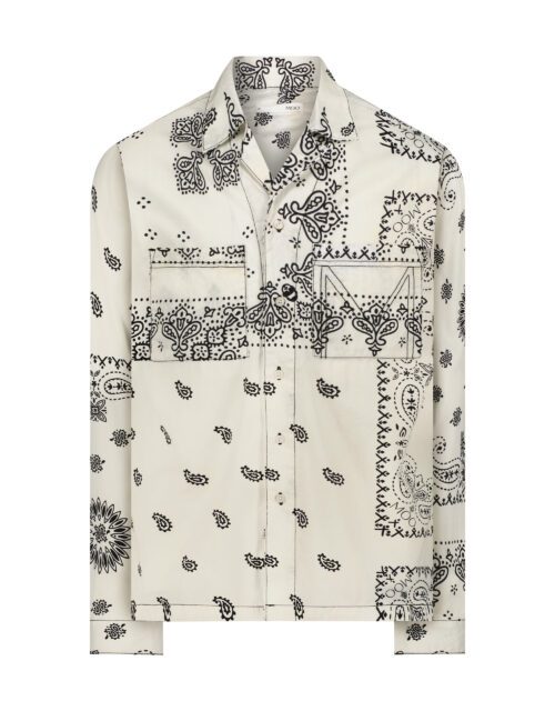 Paisley-print shirt