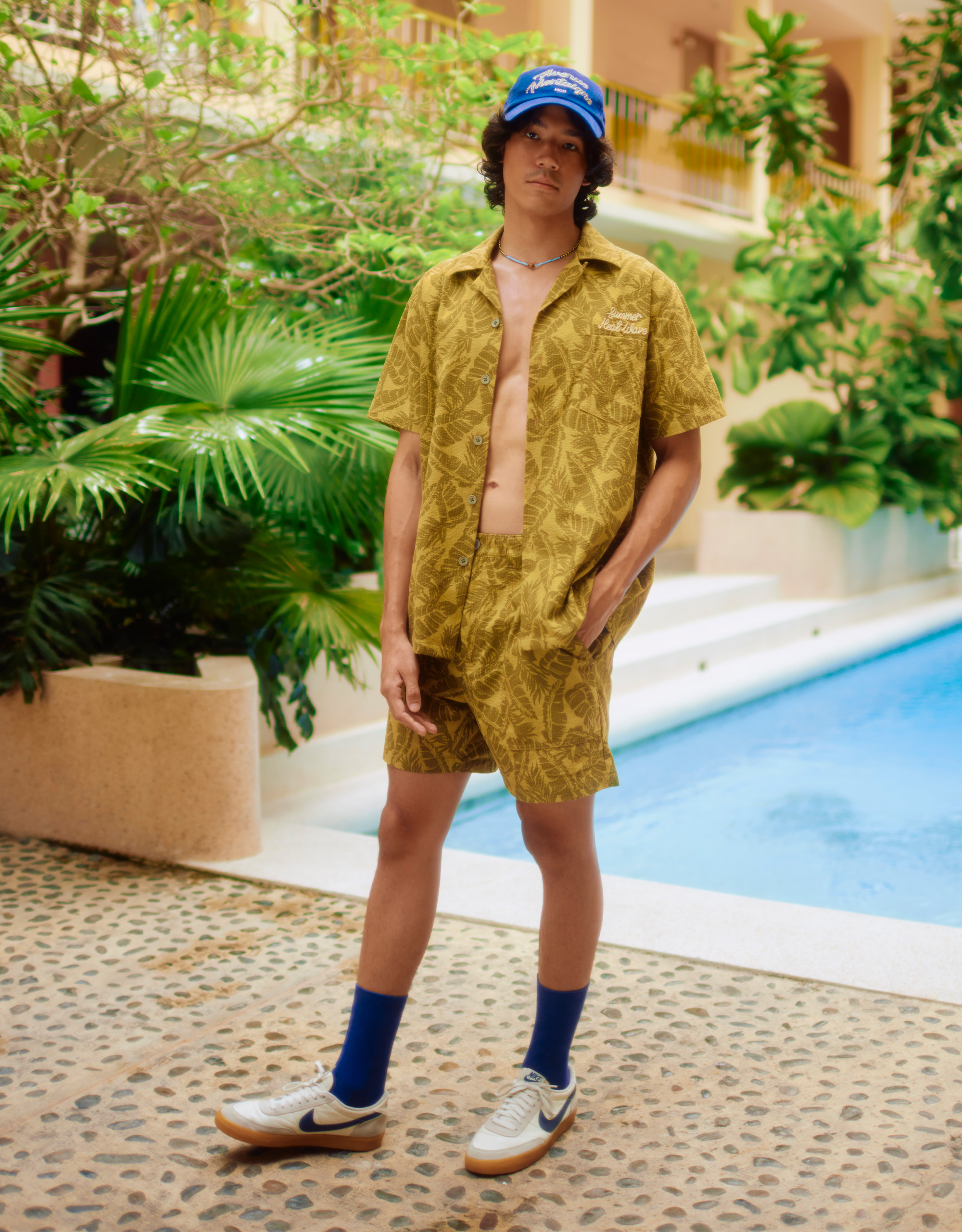 Tropical Seersucker Shorts - Image 2