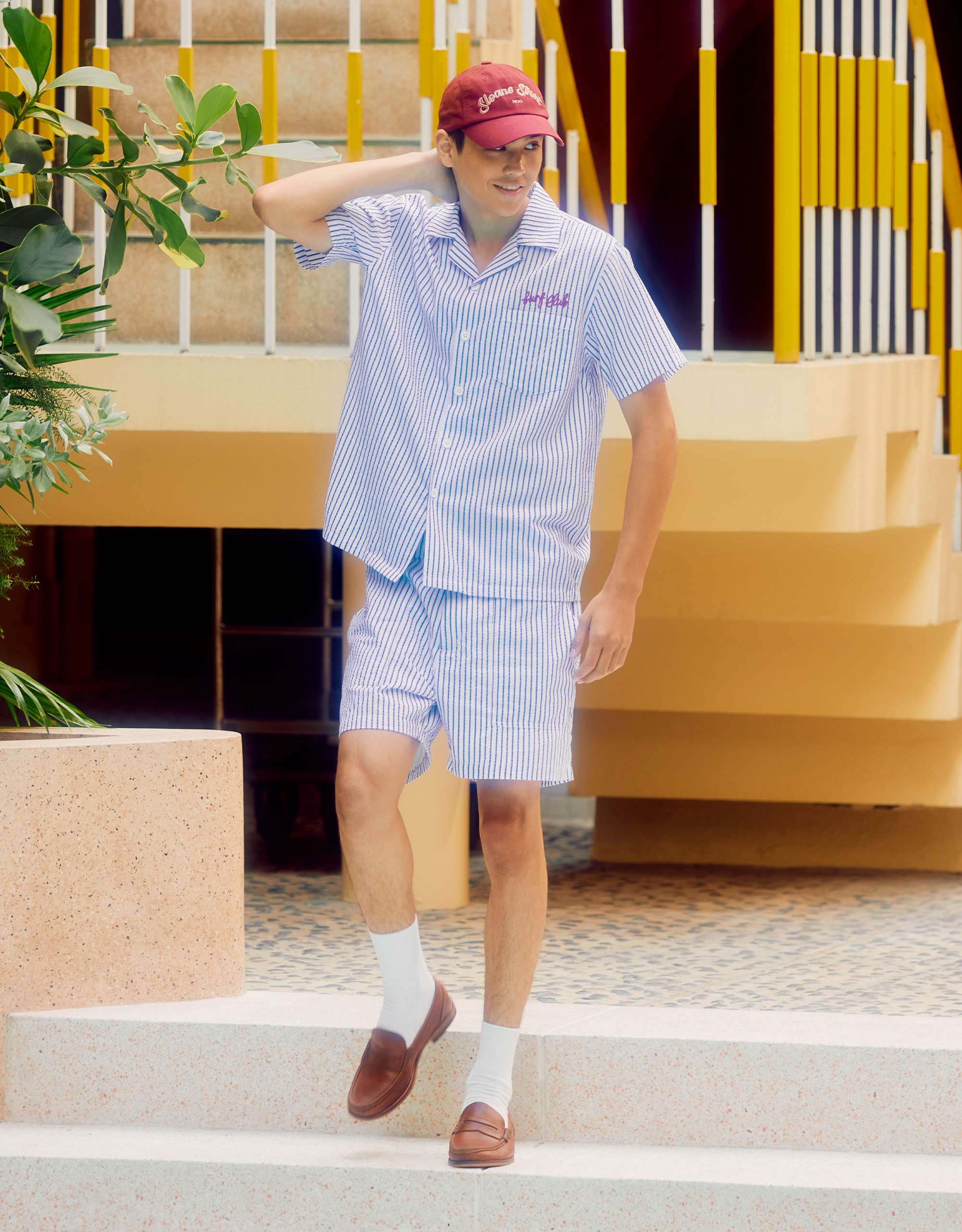 Harbor Seersucker Shorts - Image 2