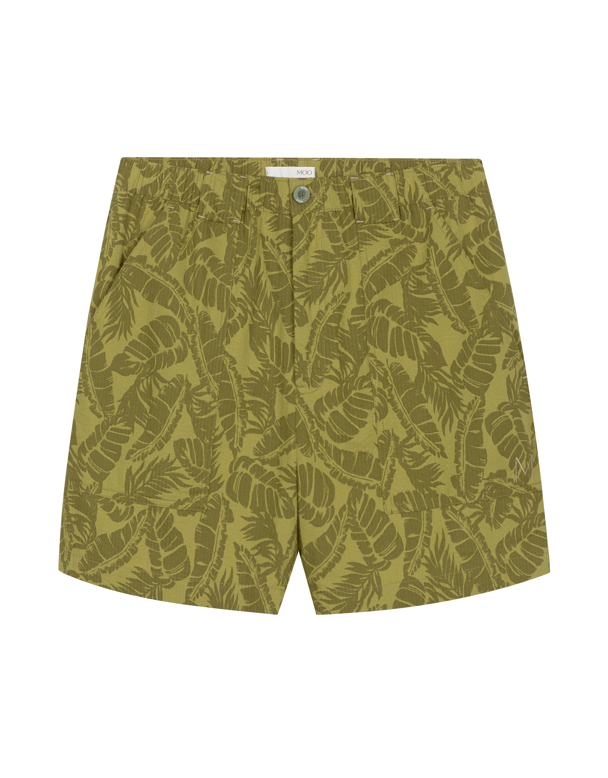Tropical Seersucker Shorts