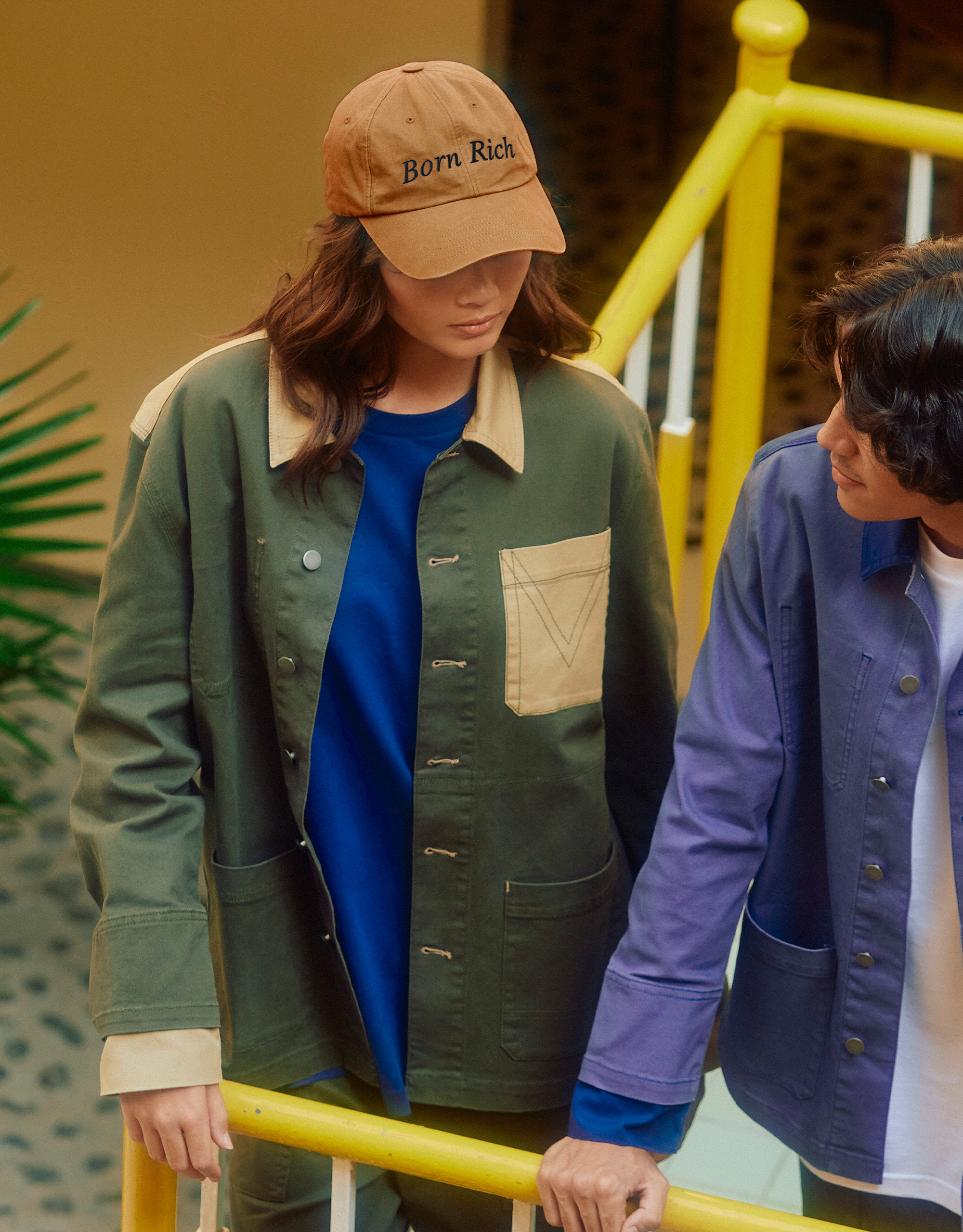 Two-Tone Patchwork Jacket - Image 3