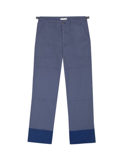 Two-Tone Patchwork Pants