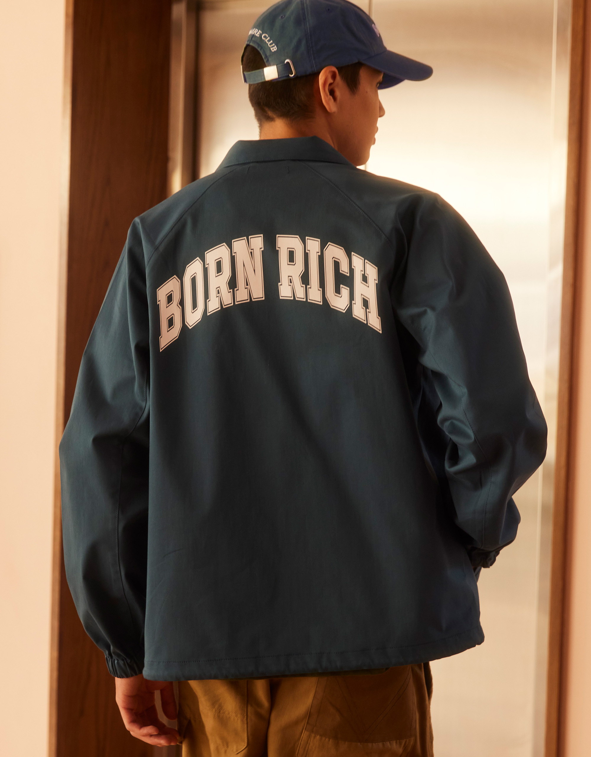 Born Rich Sport Coach Jacket - Image 3