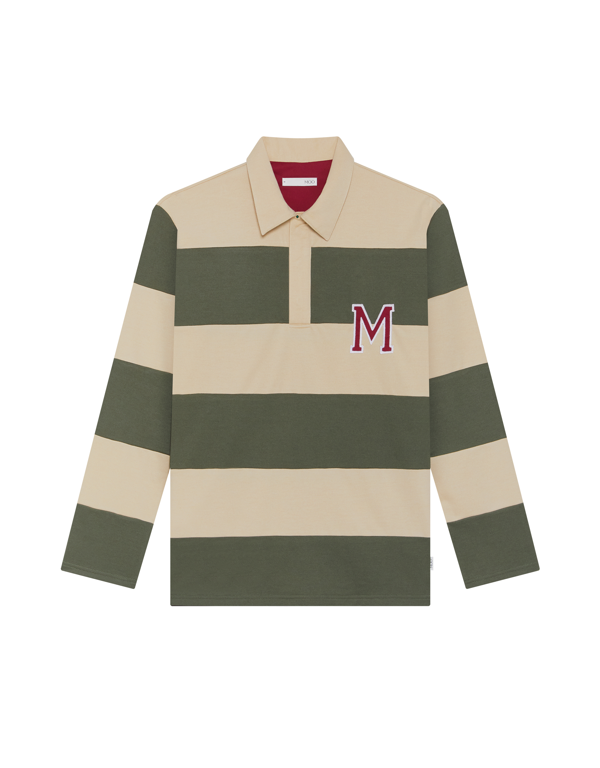 Bold Striped Rugby Polo Shirt