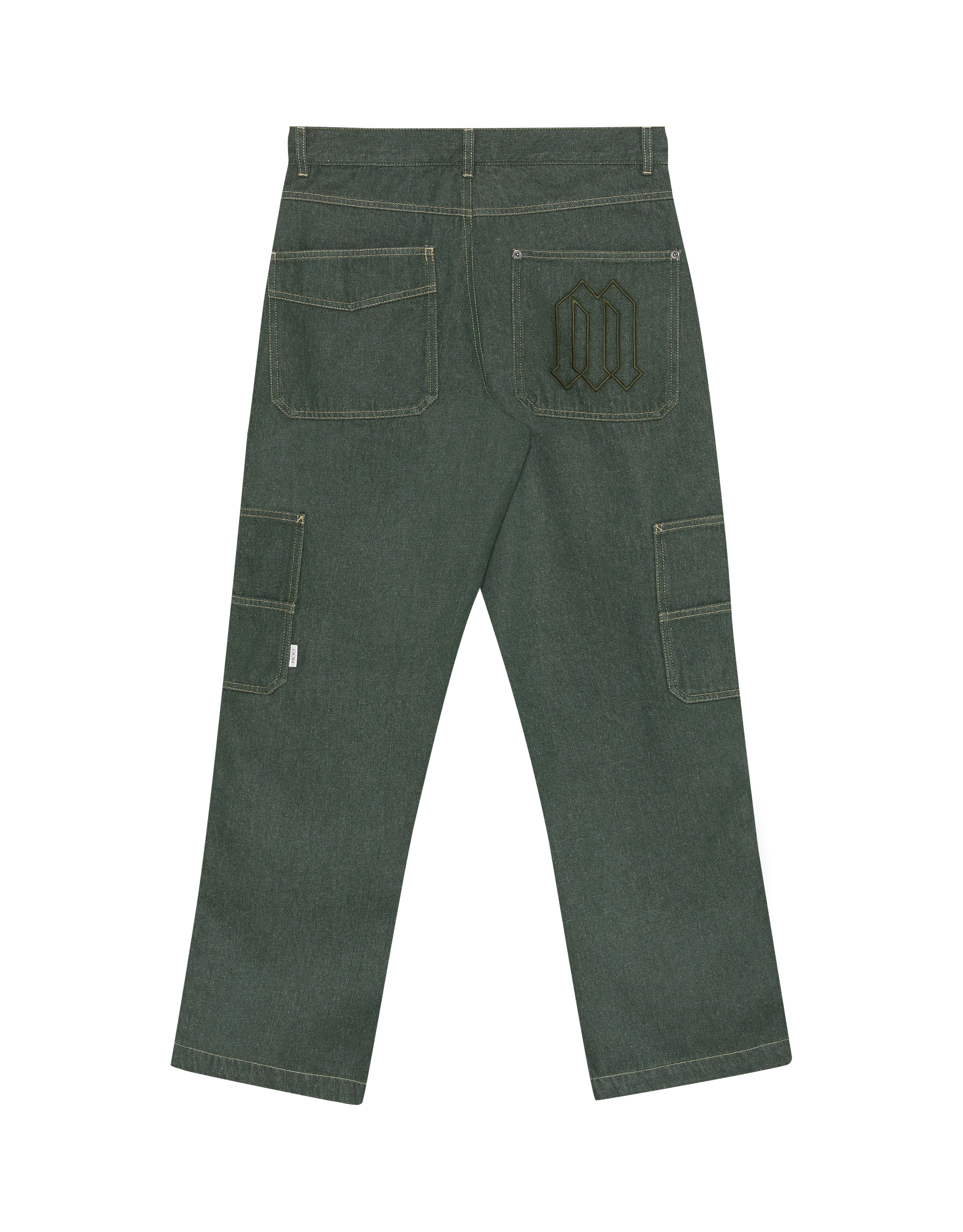 Essential Denim Cargo Pants - Image 8