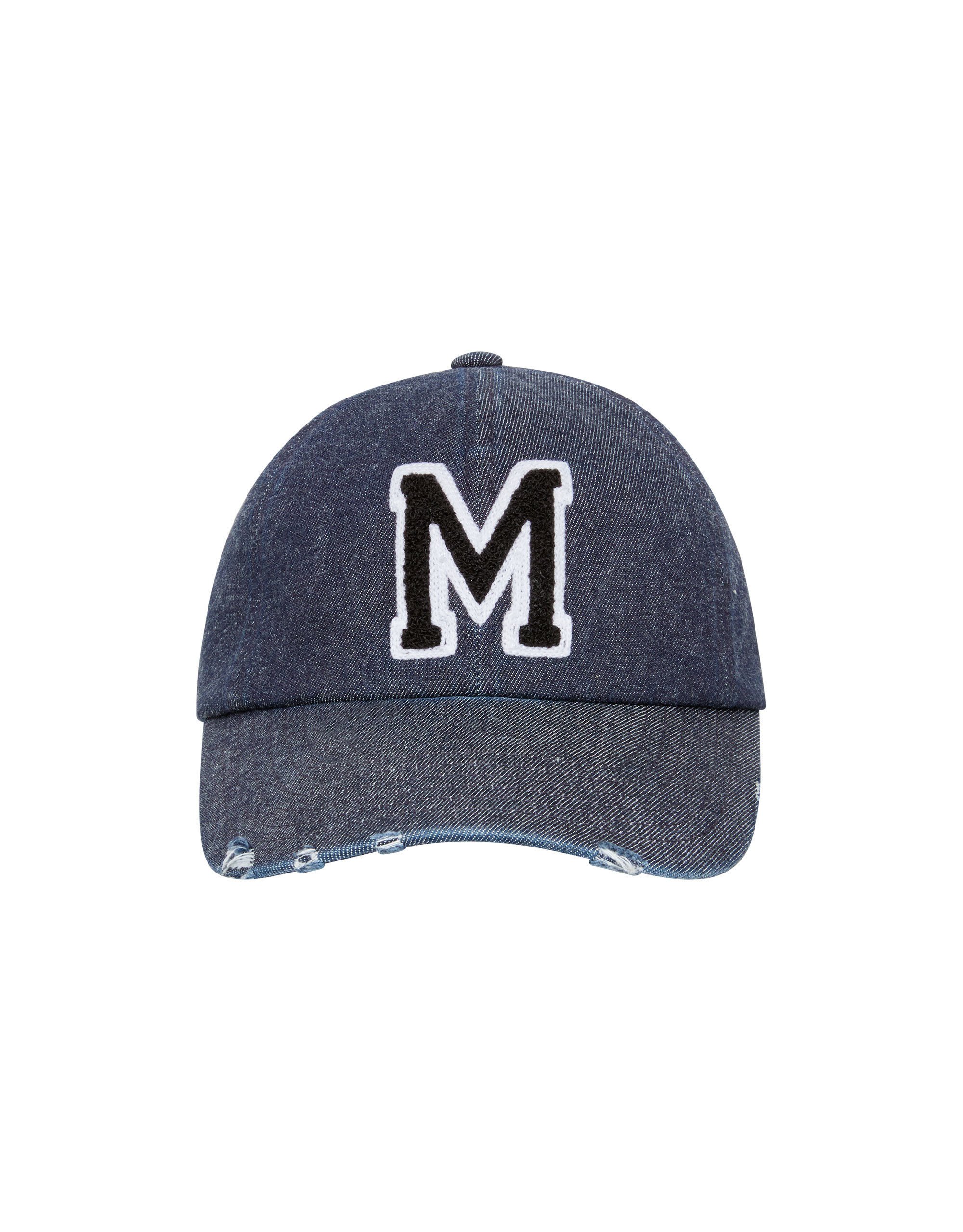 M Ripped Denim Cap