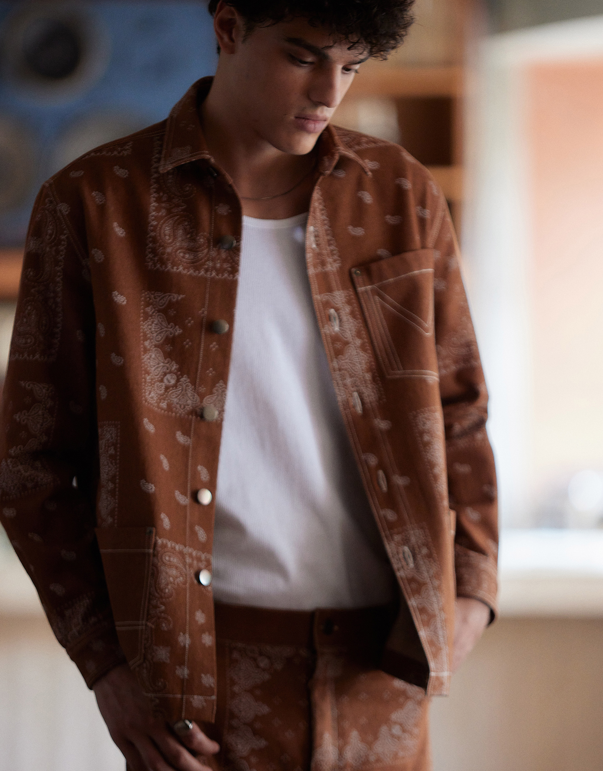 Signature Paisley Overshirt - Image 5