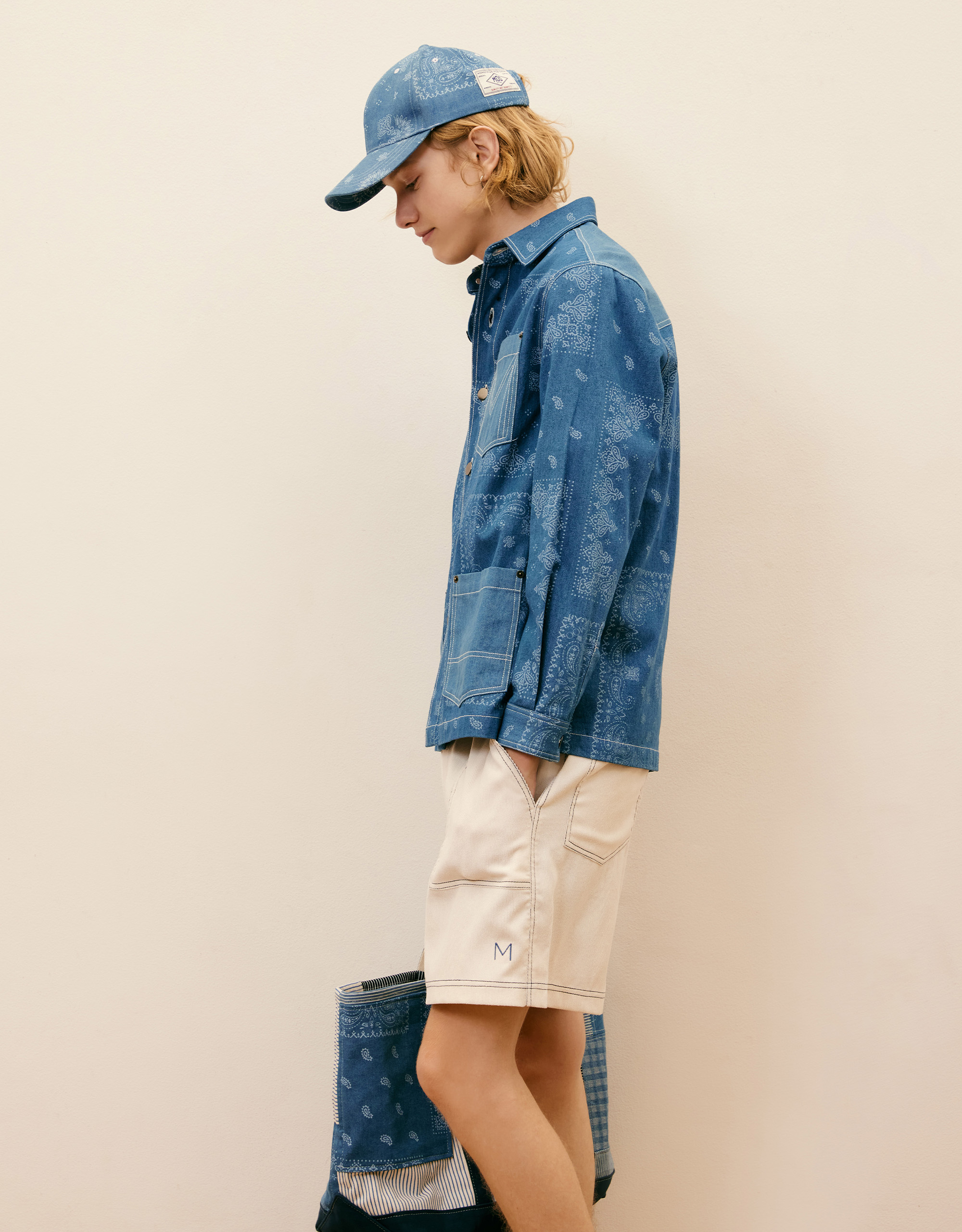 Corduroy Small Groove Shorts - Image 4