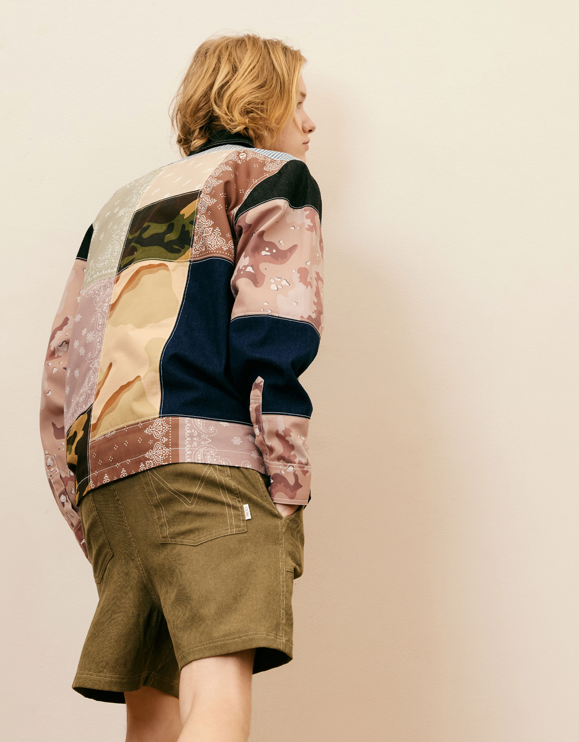 Corduroy Small Groove Shorts - Image 3