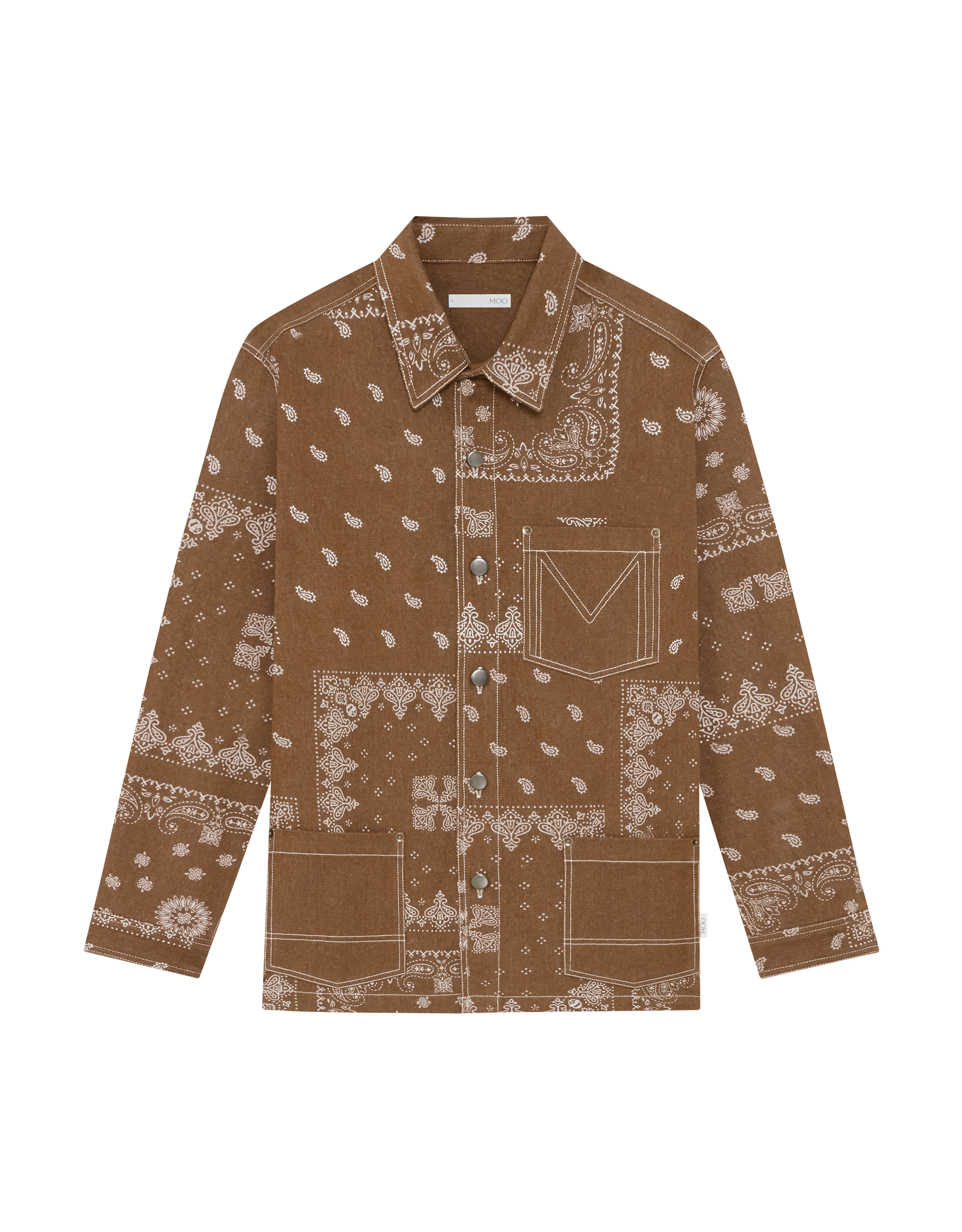 Signature Paisley Overshirt