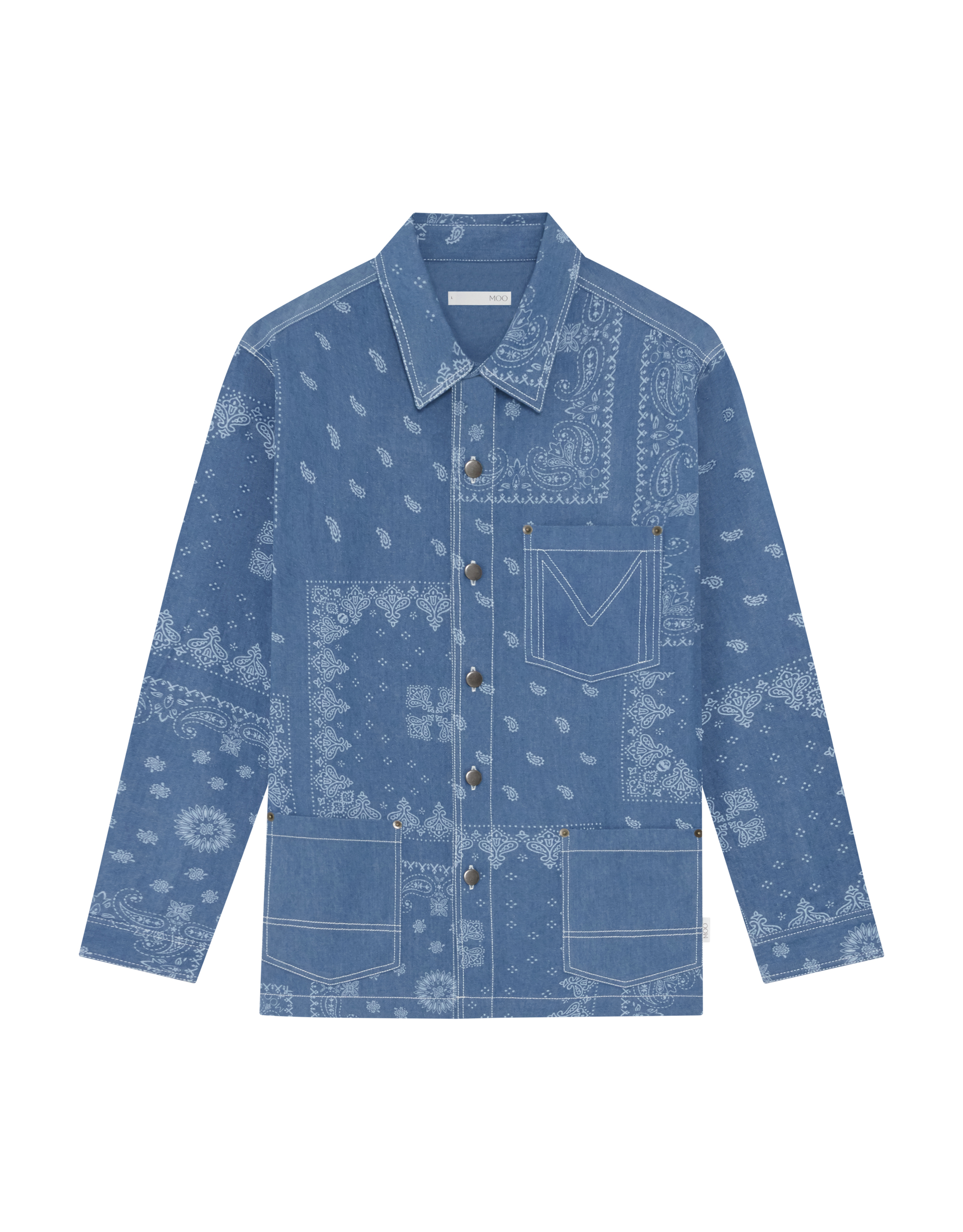 Signature Paisley Overshirt