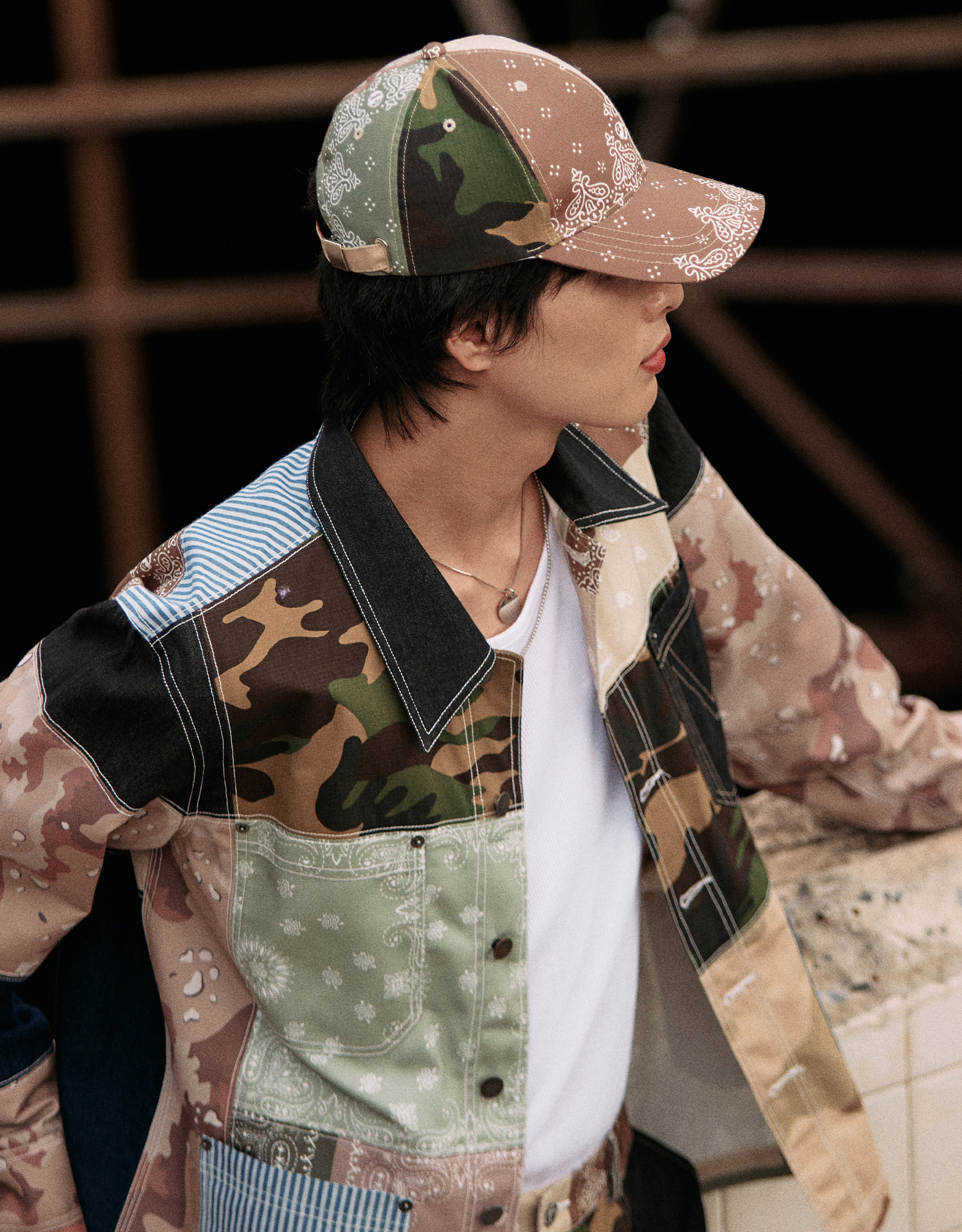 Multi Patch-Work Cap - Image 3