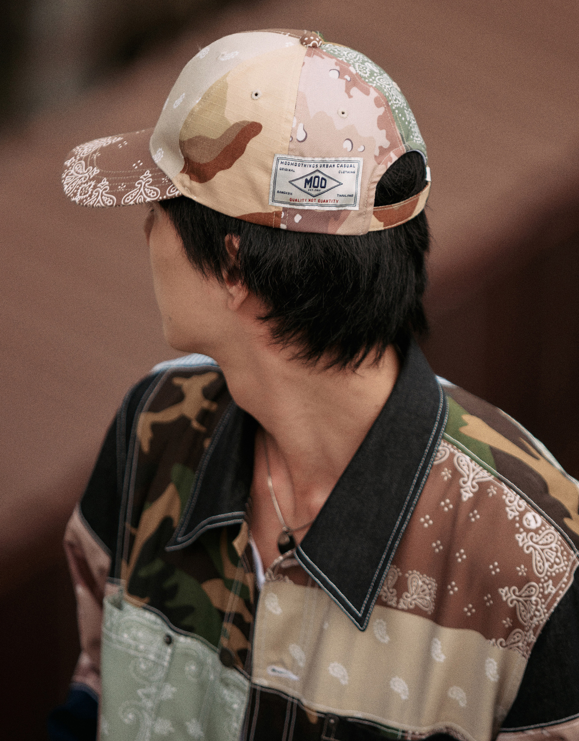 Multi Patch-Work Cap - Image 2