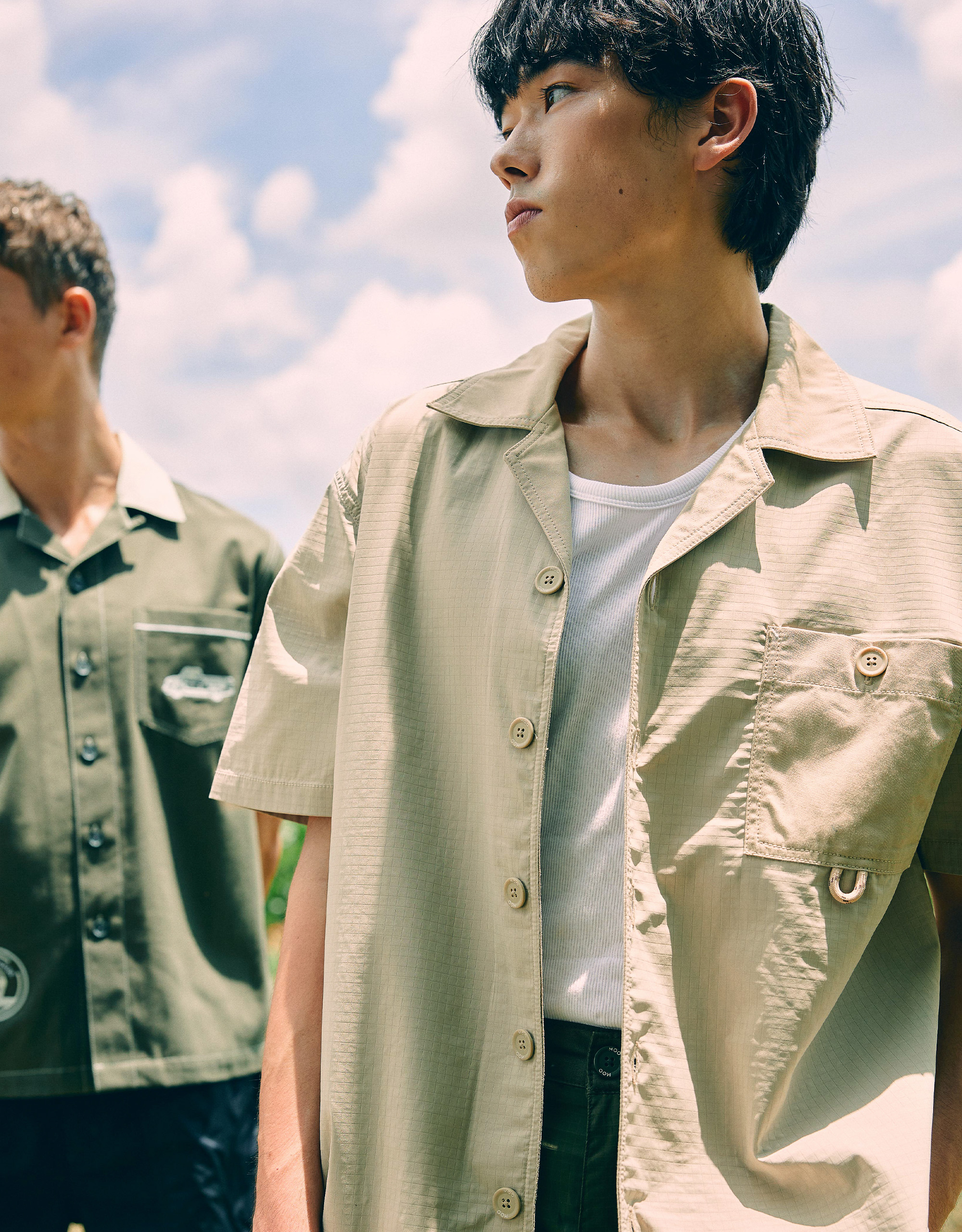 Ripstop Short Sleeves Oversized Shirt - Image 2