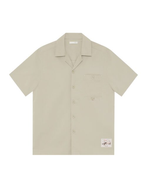 Ripstop Short Sleeves Oversized Shirt