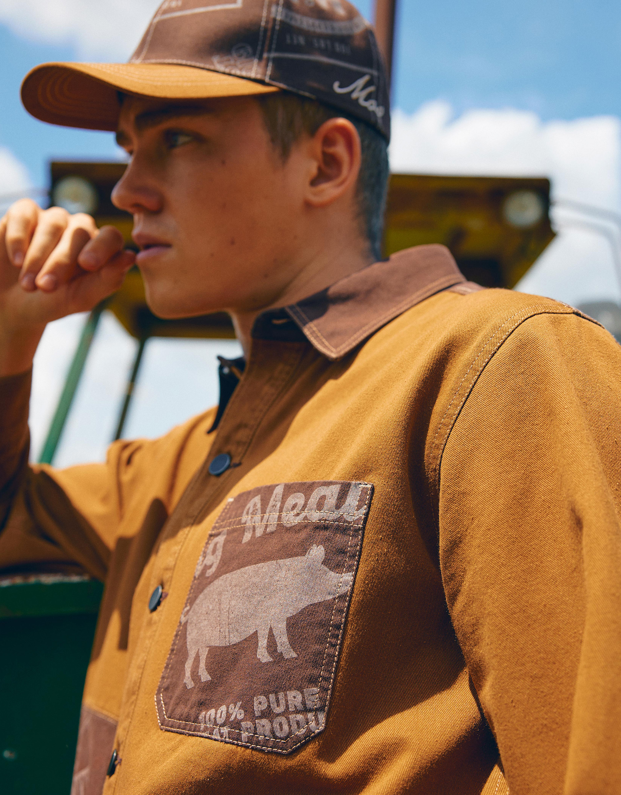 Vintage Washed Patch Jacket - Image 3