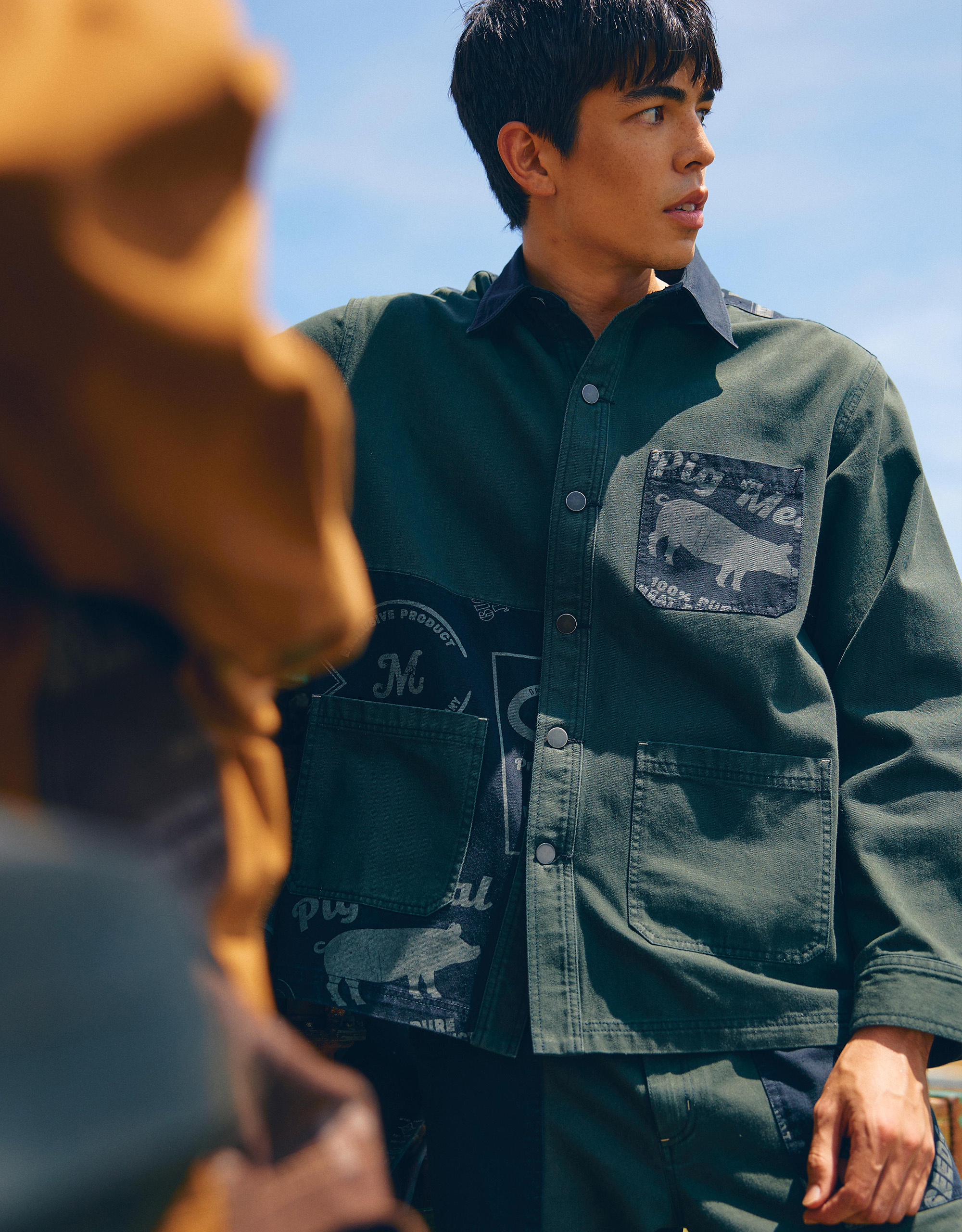 Vintage Washed Patch Jacket
- Image 2