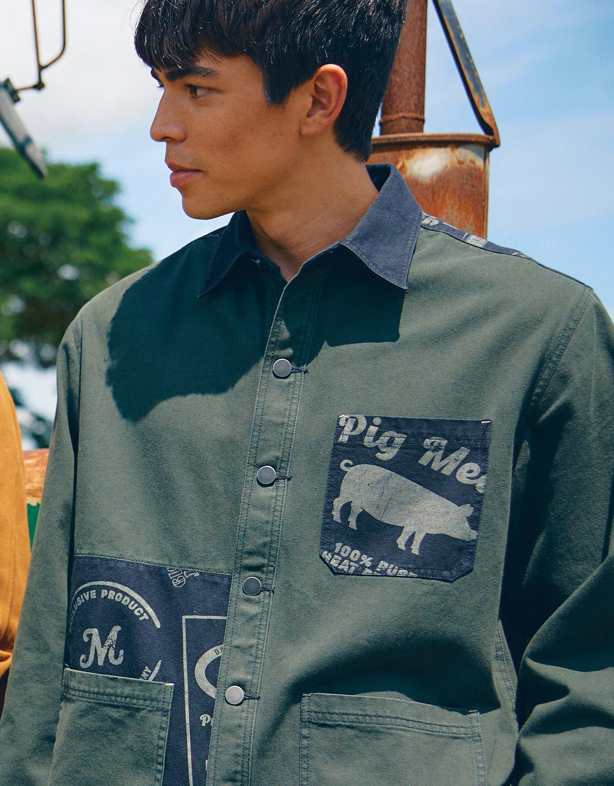 Vintage Washed Patch Jacket
- Image 4