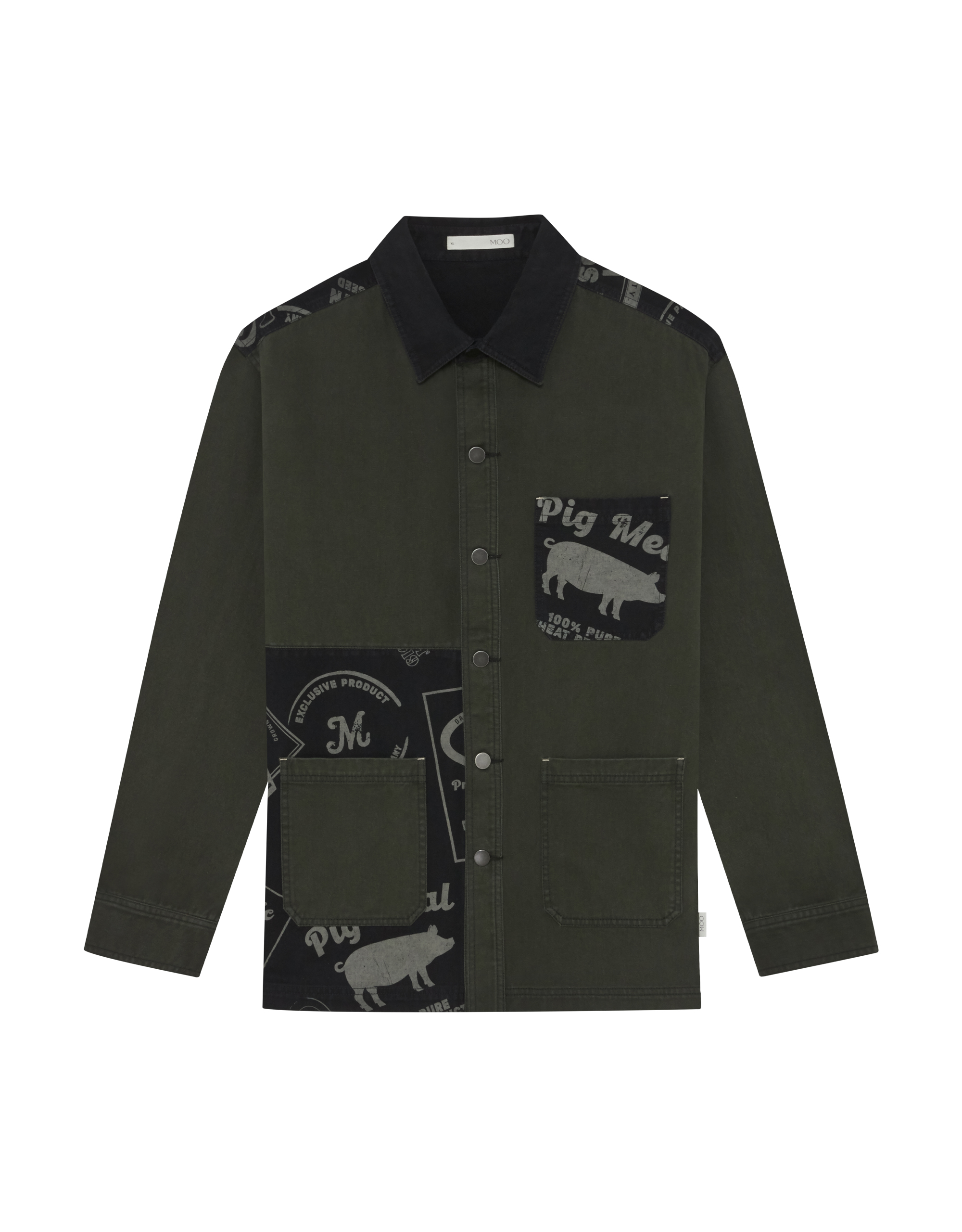 Vintage Washed Patch Jacket