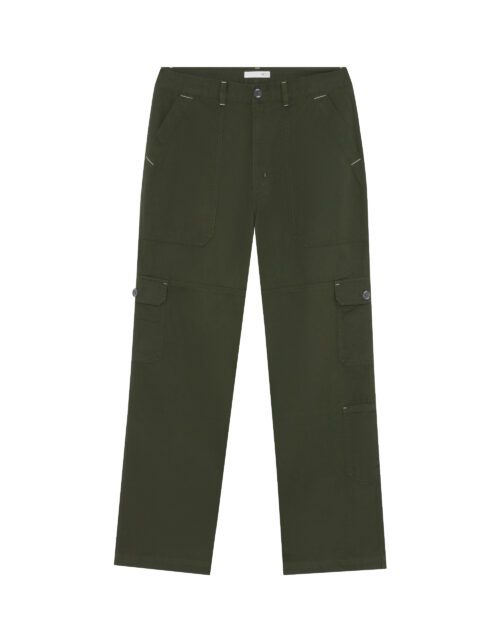 Garment Washed Cargo Pants