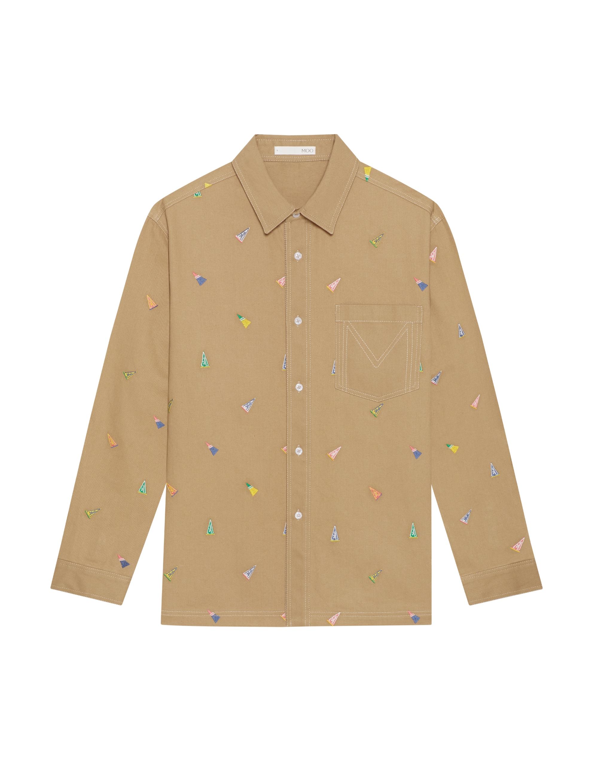 Pennant Embroidered Shirt