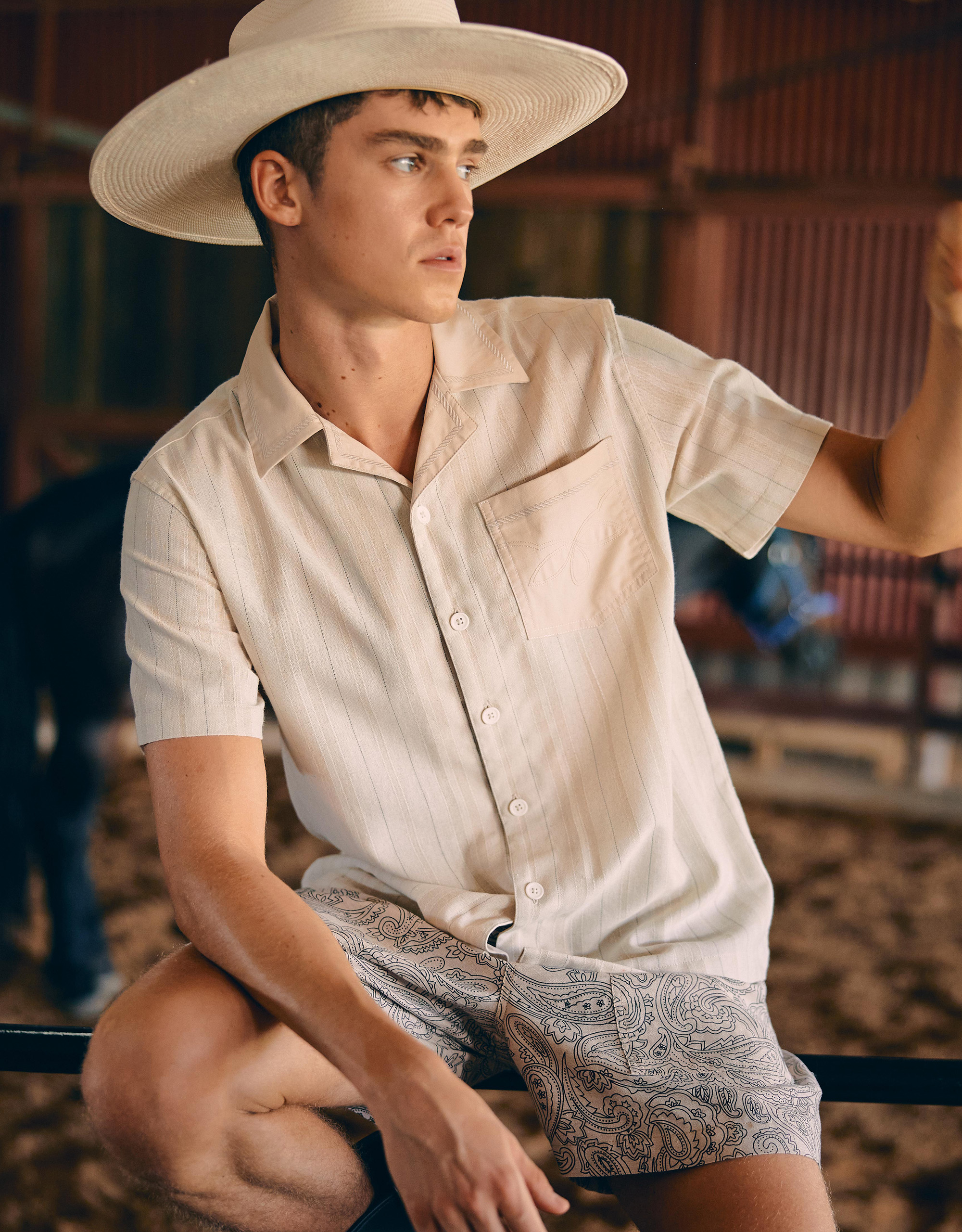 Rope Embroidered Hawaii Shirt - Image 2