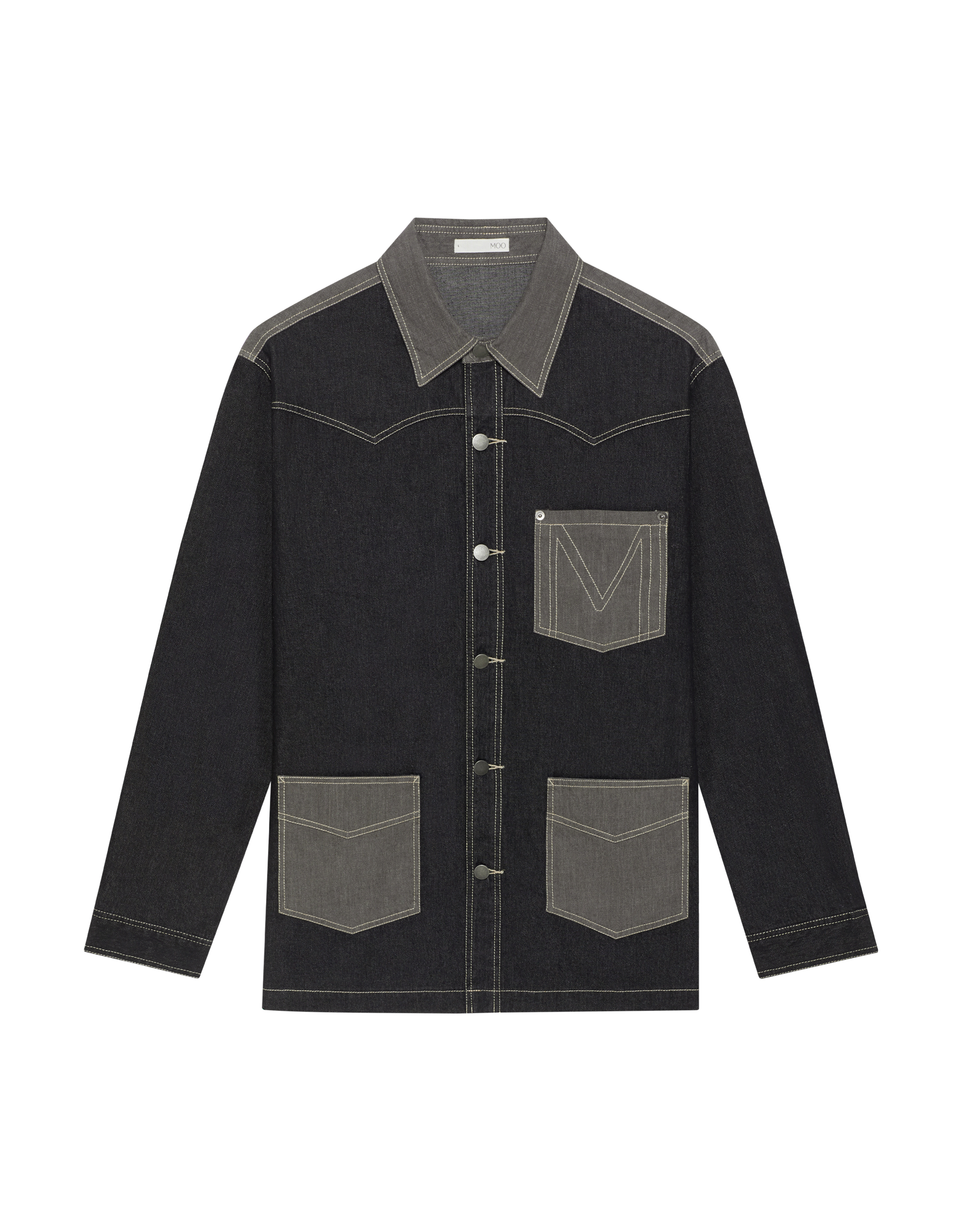 Two-tone Wild Patch Jacket