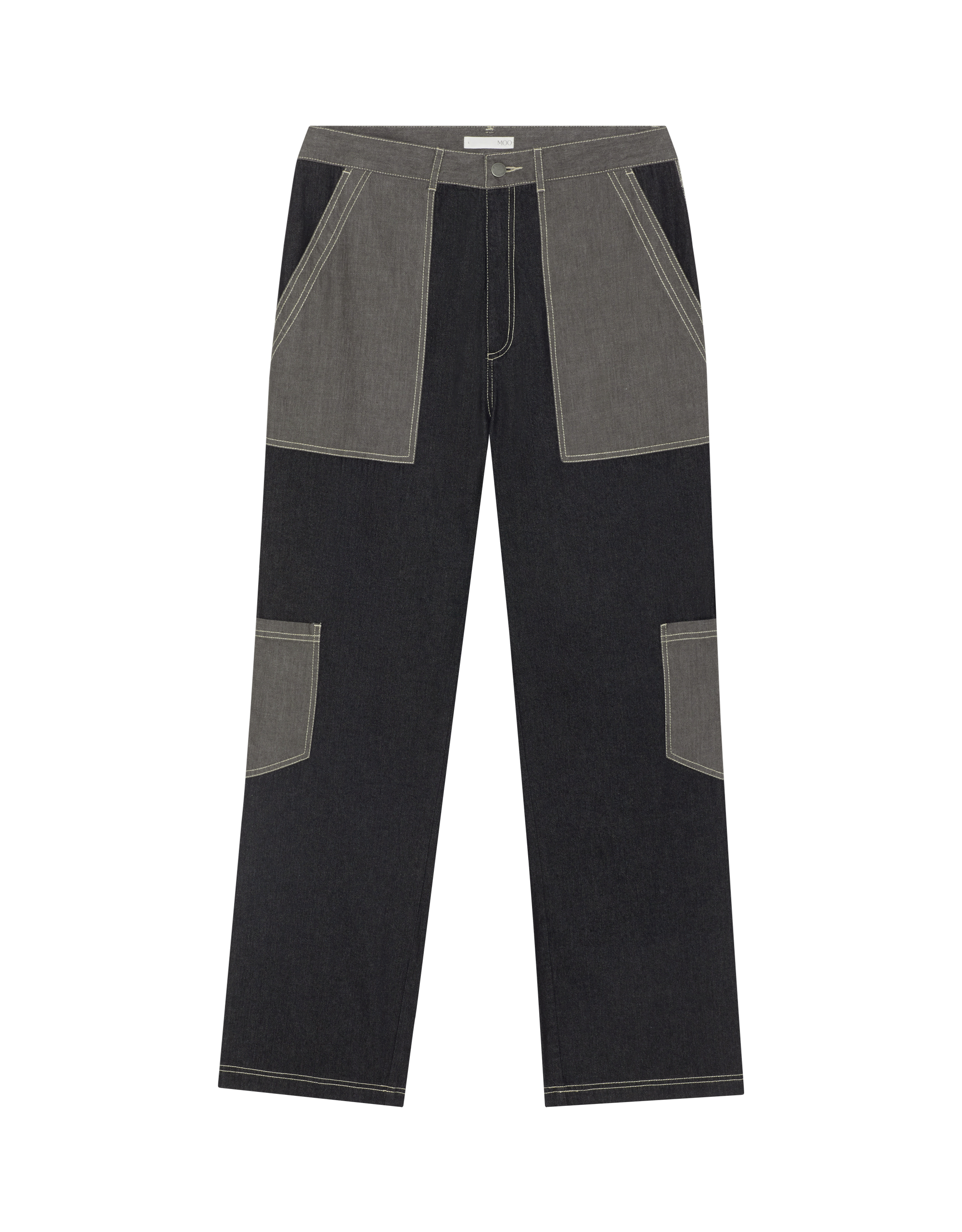Two-tone Wild Patch Pants