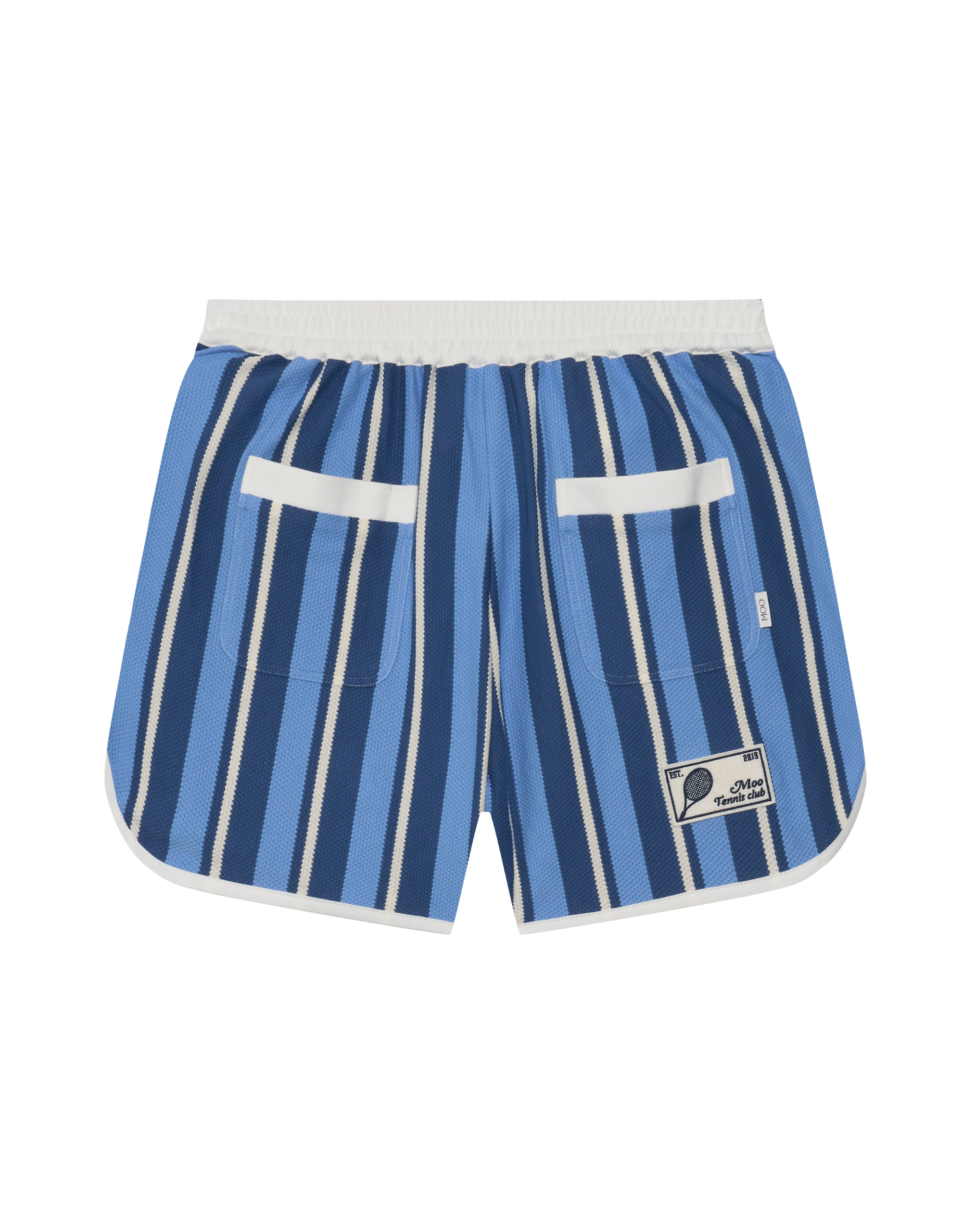 Tennis Striped Knitted Shorts - Image 5