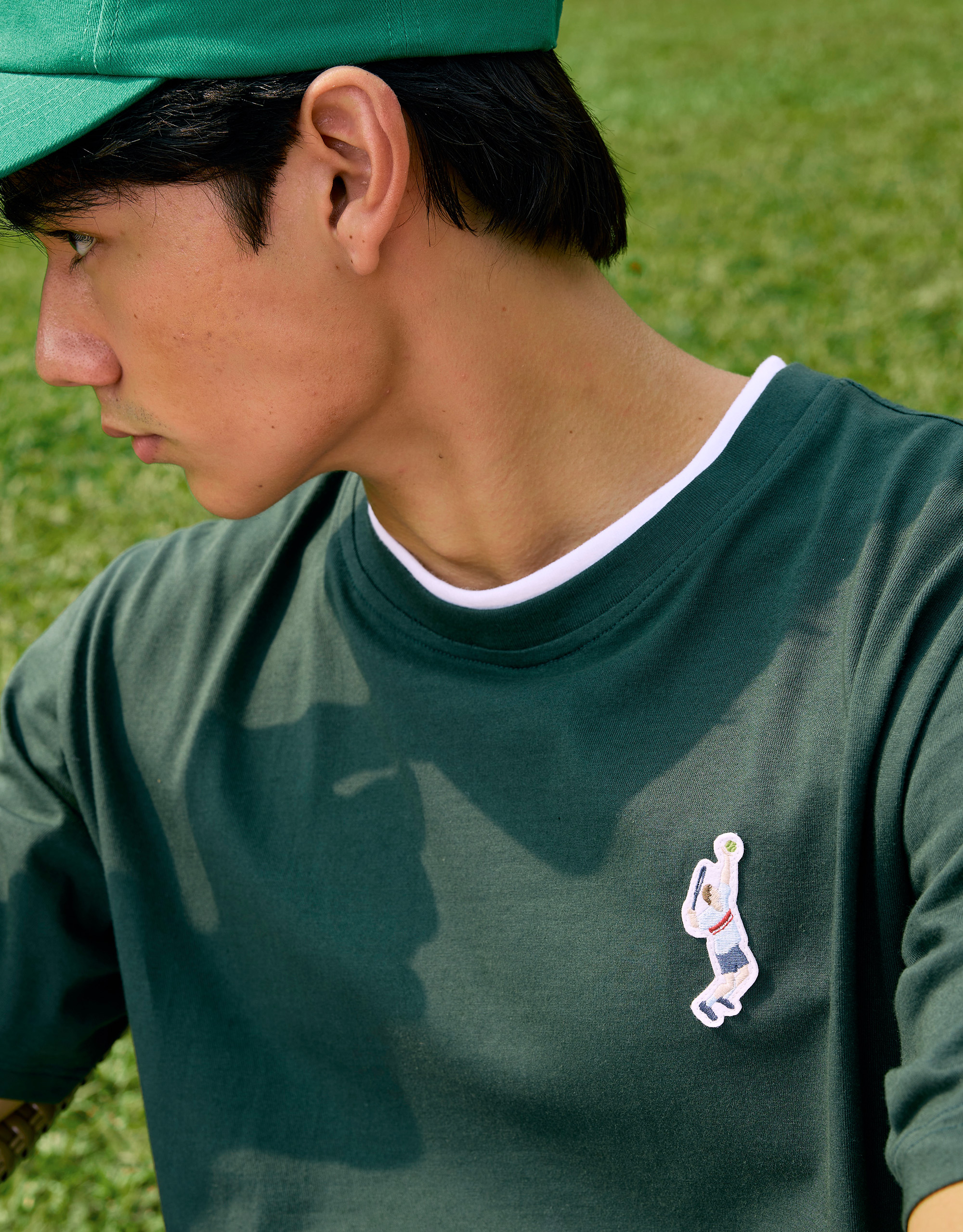 Two-Tone Round T-Shirt - Image 3