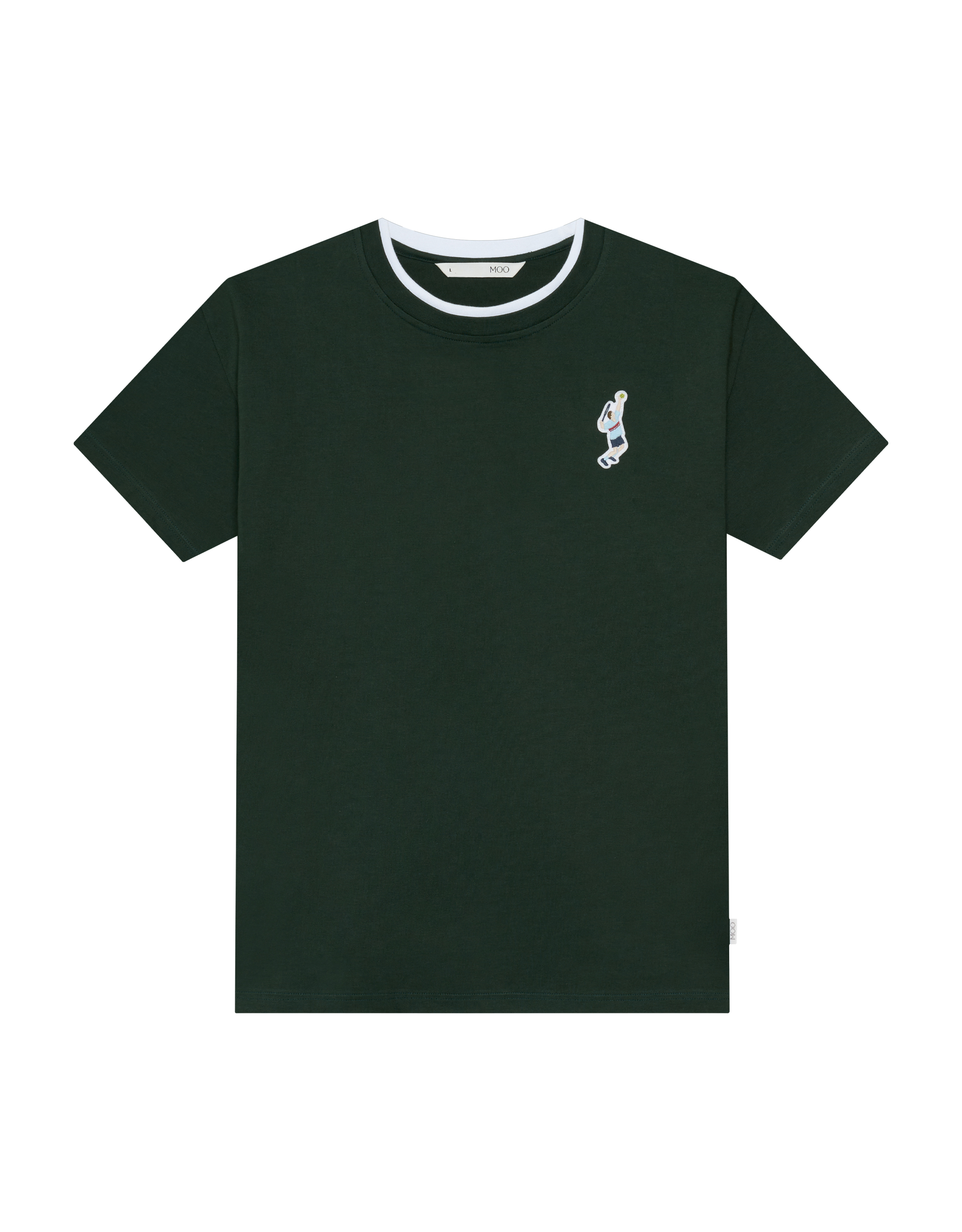 Two-Tone Round T-Shirt