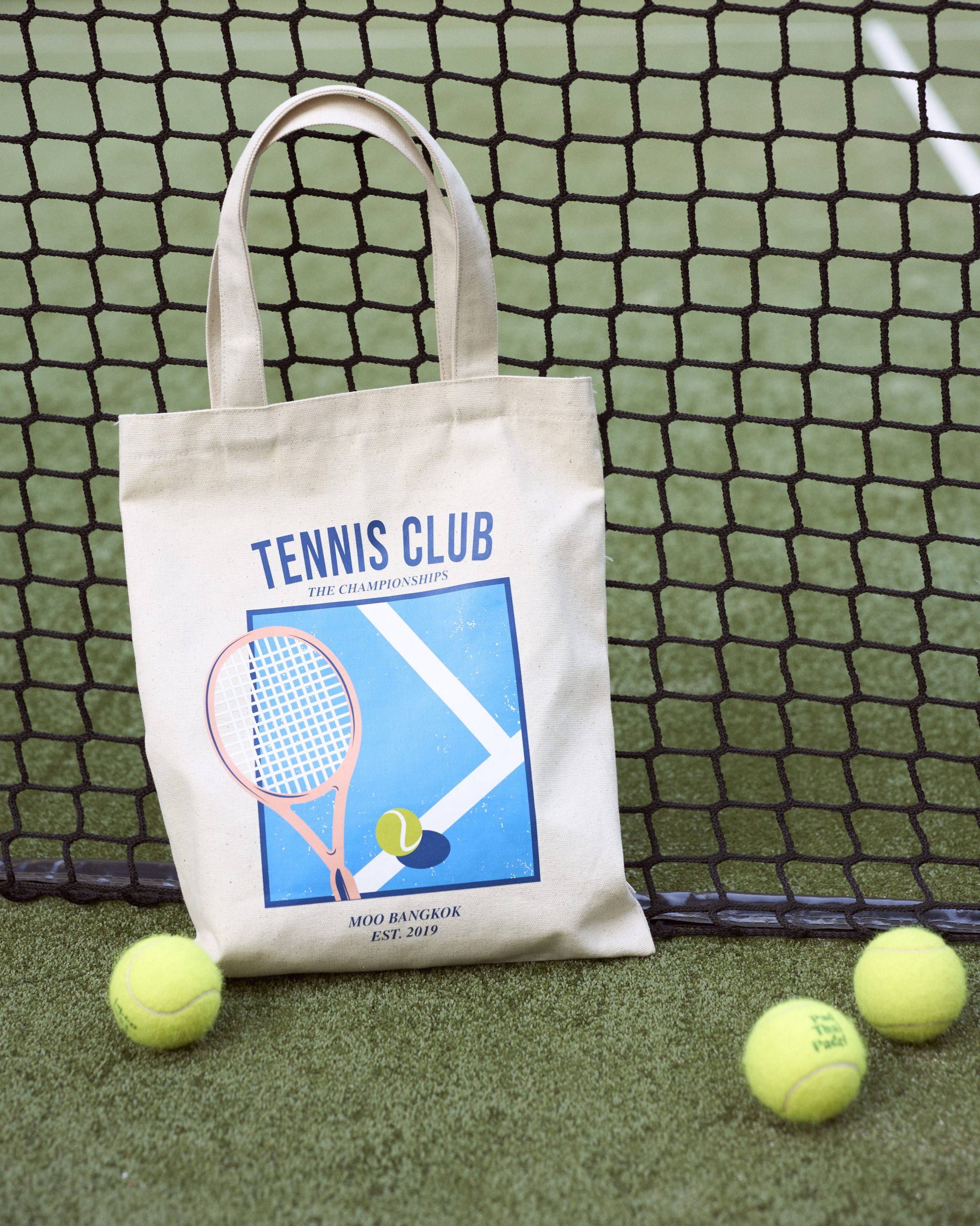 Tennis Club Tote Bag - Image 2