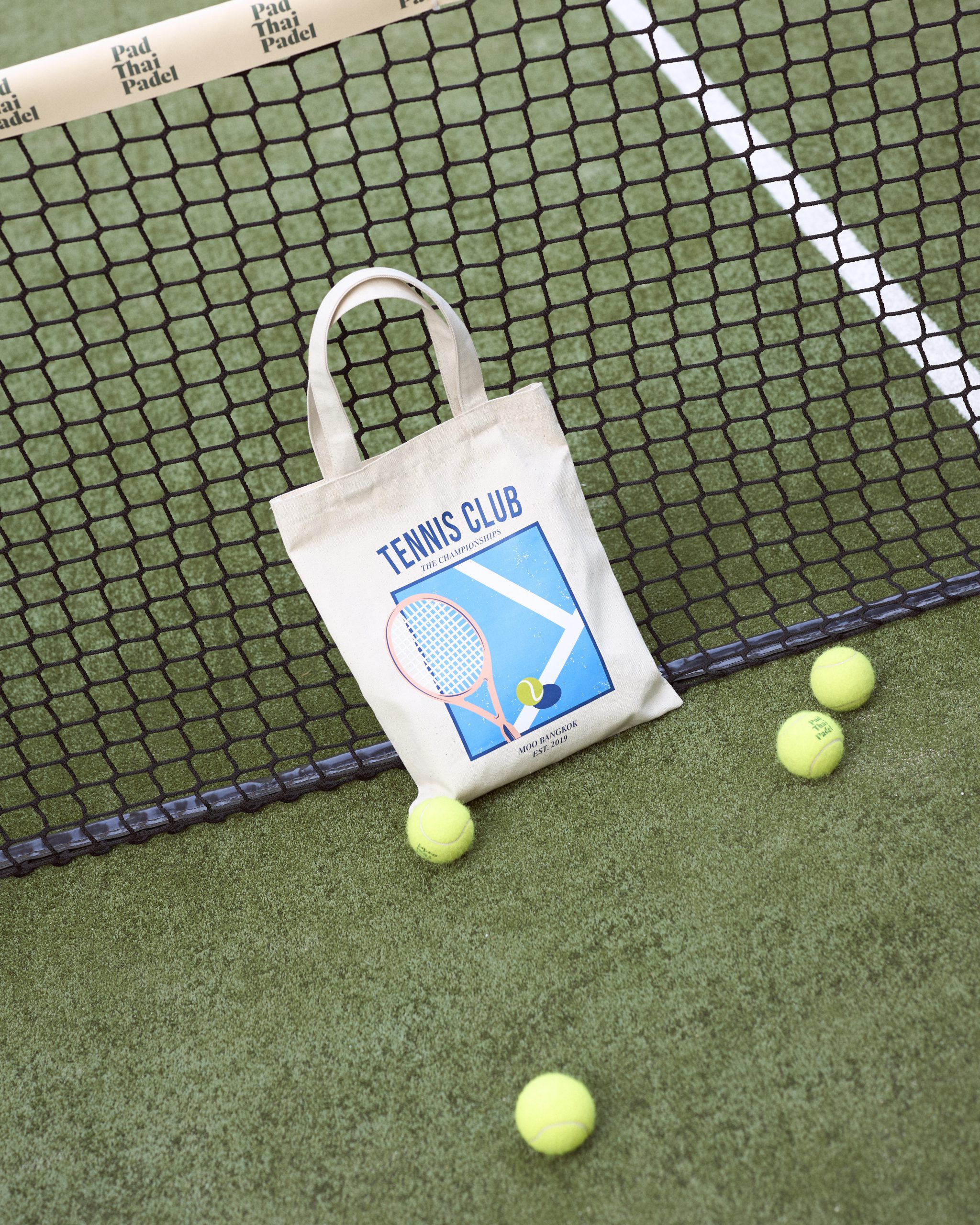 Tennis Club Tote Bag - Image 3
