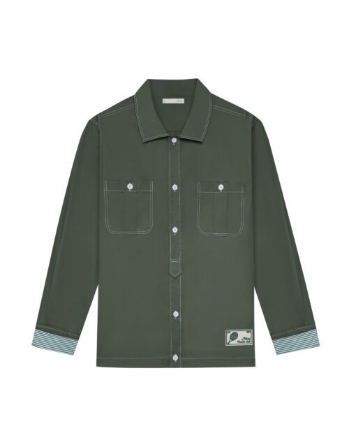 Striped Cuff Long Sleeves Shirt