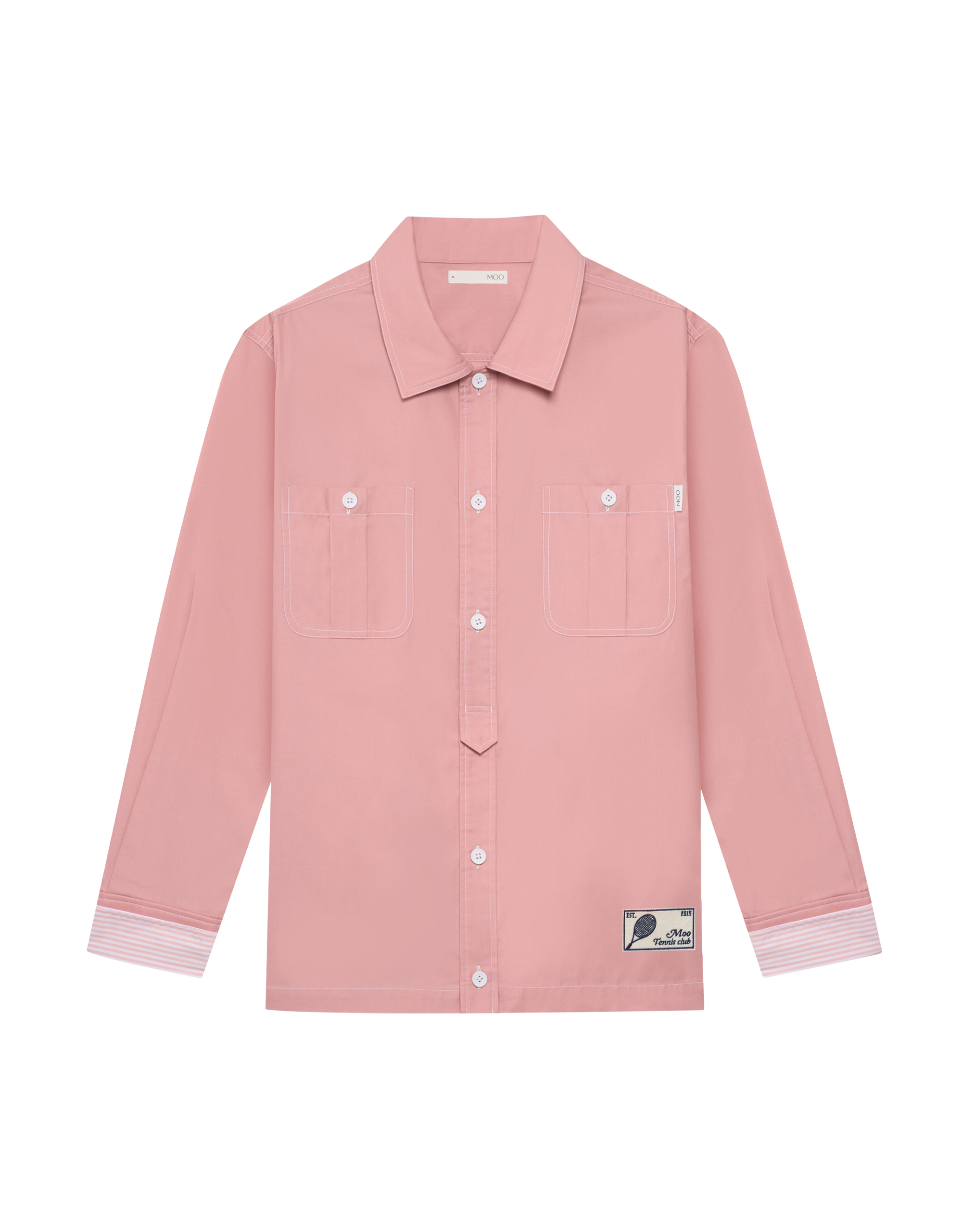 Striped Cuff Long Sleeves Shirt