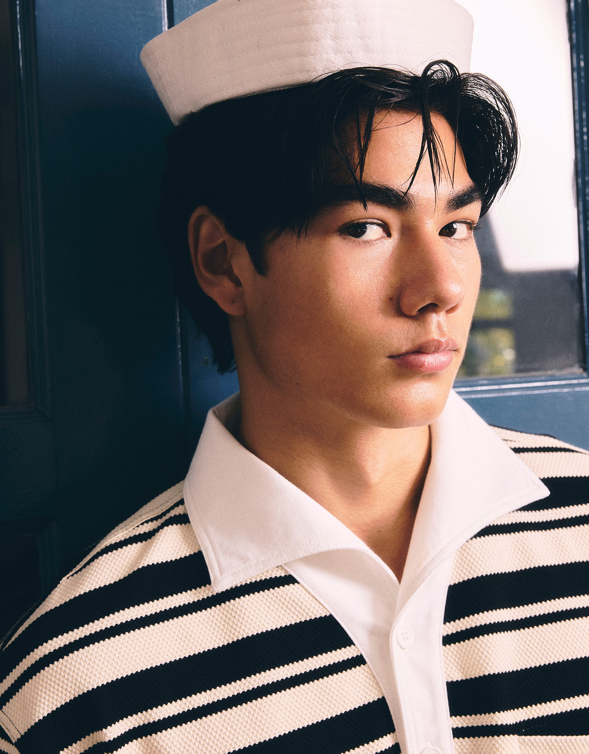 Sailor Striped Knitted Shirt - Image 4