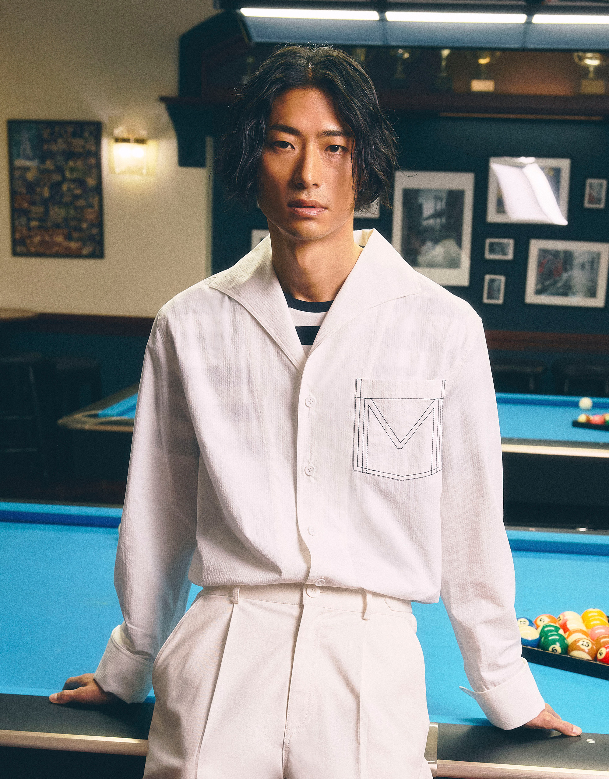 Seersucker Sailor Shirt - Image 3