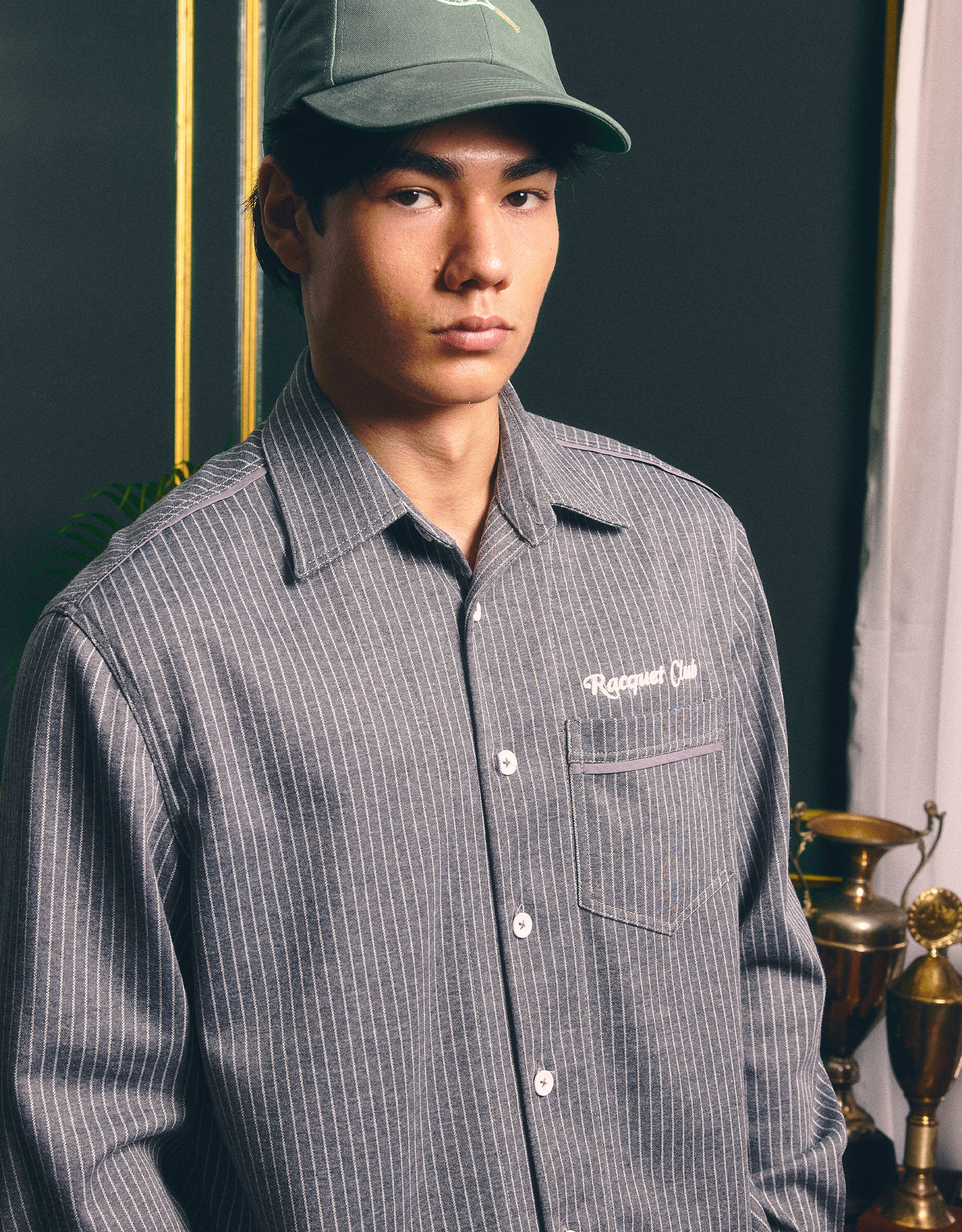 Pinstripe Jersey Shirt - Image 3