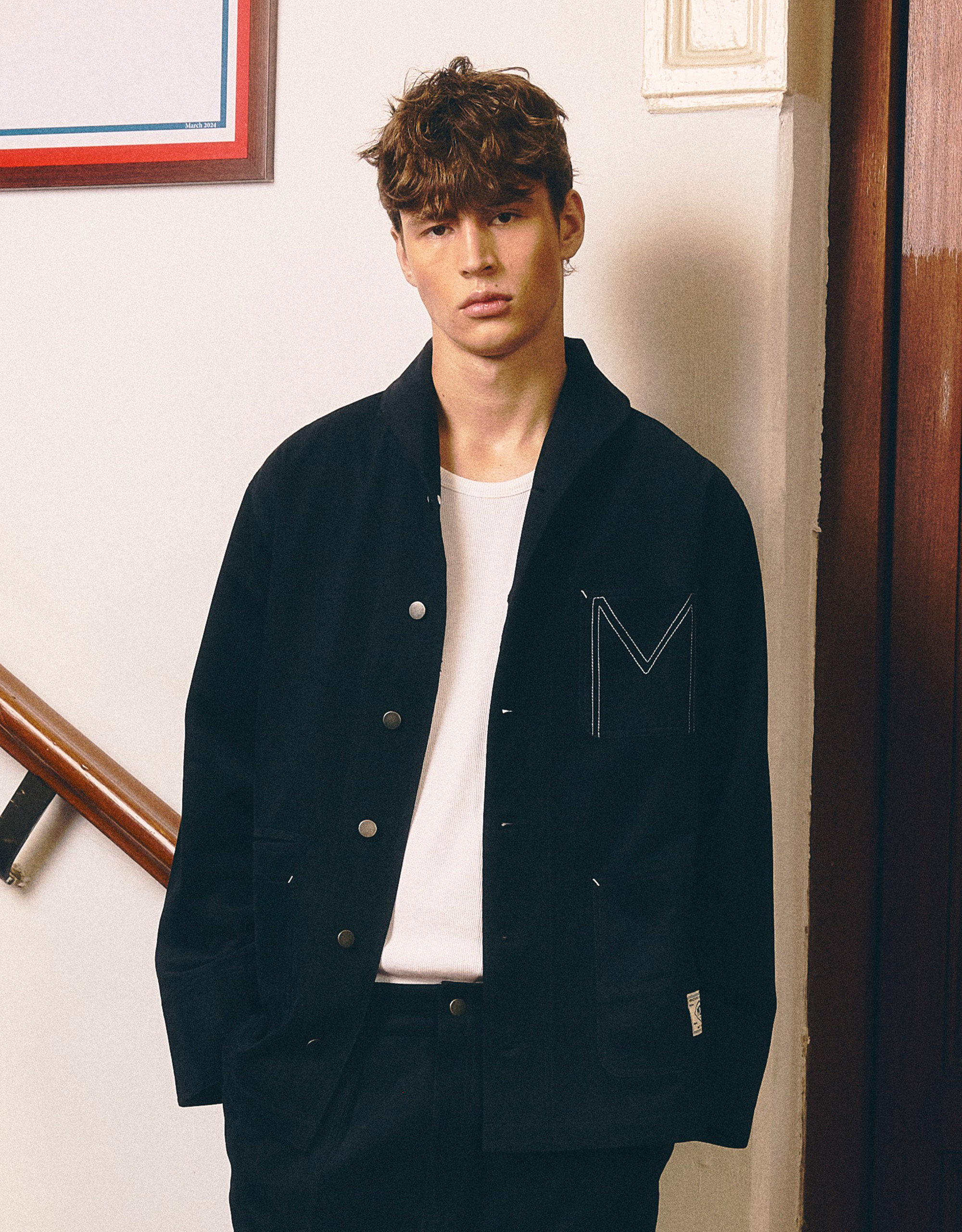 U.S.N Shawl Collar Jacket - Image 2