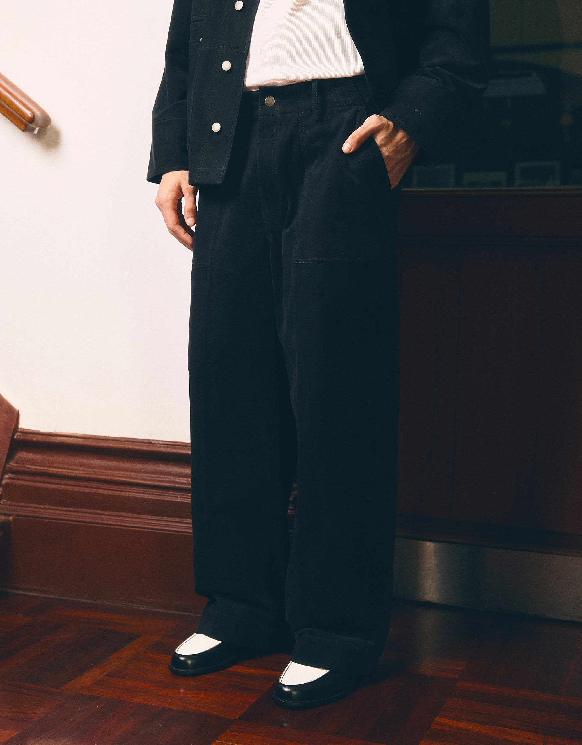 Classic Pleated Pants - Image 3